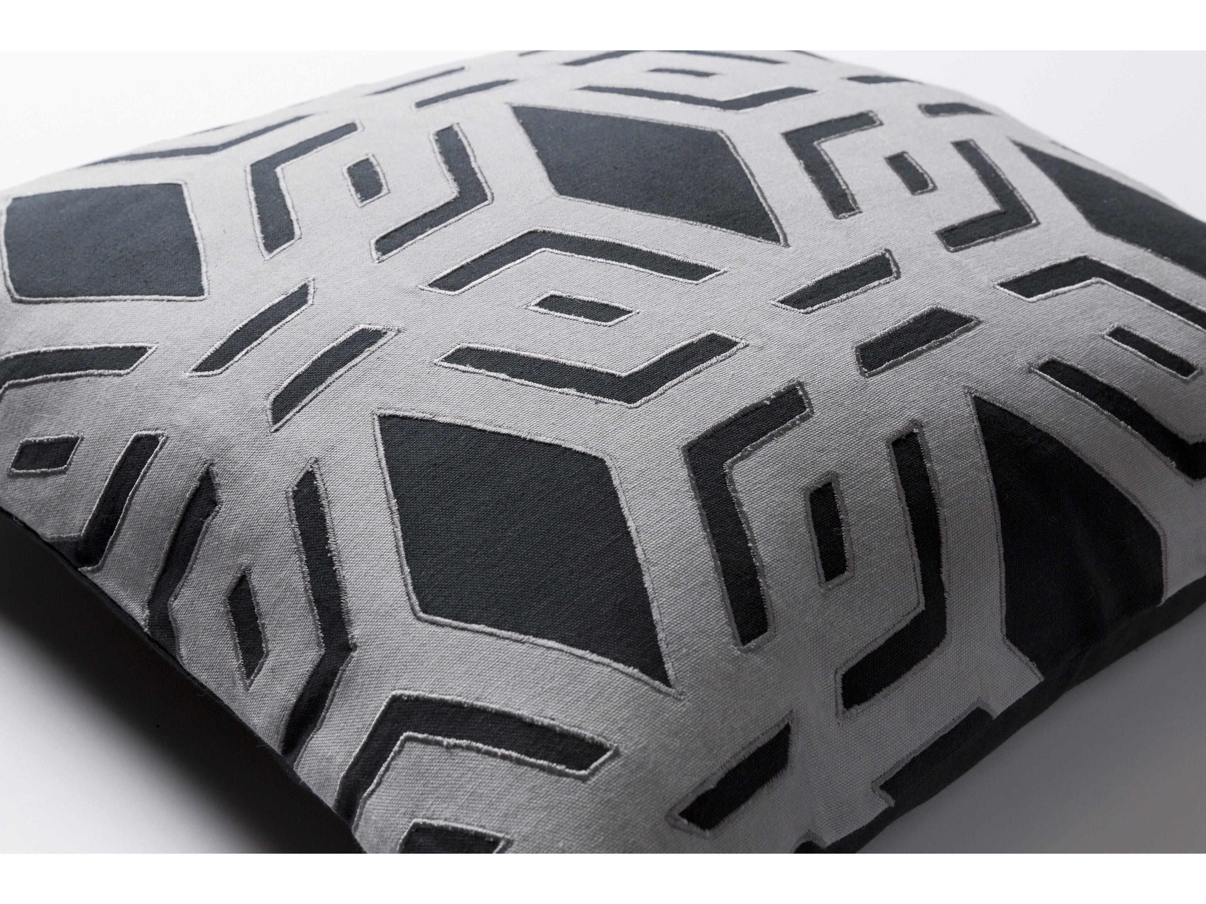 Surya Alexander Wyly Millbrook Black Pillow