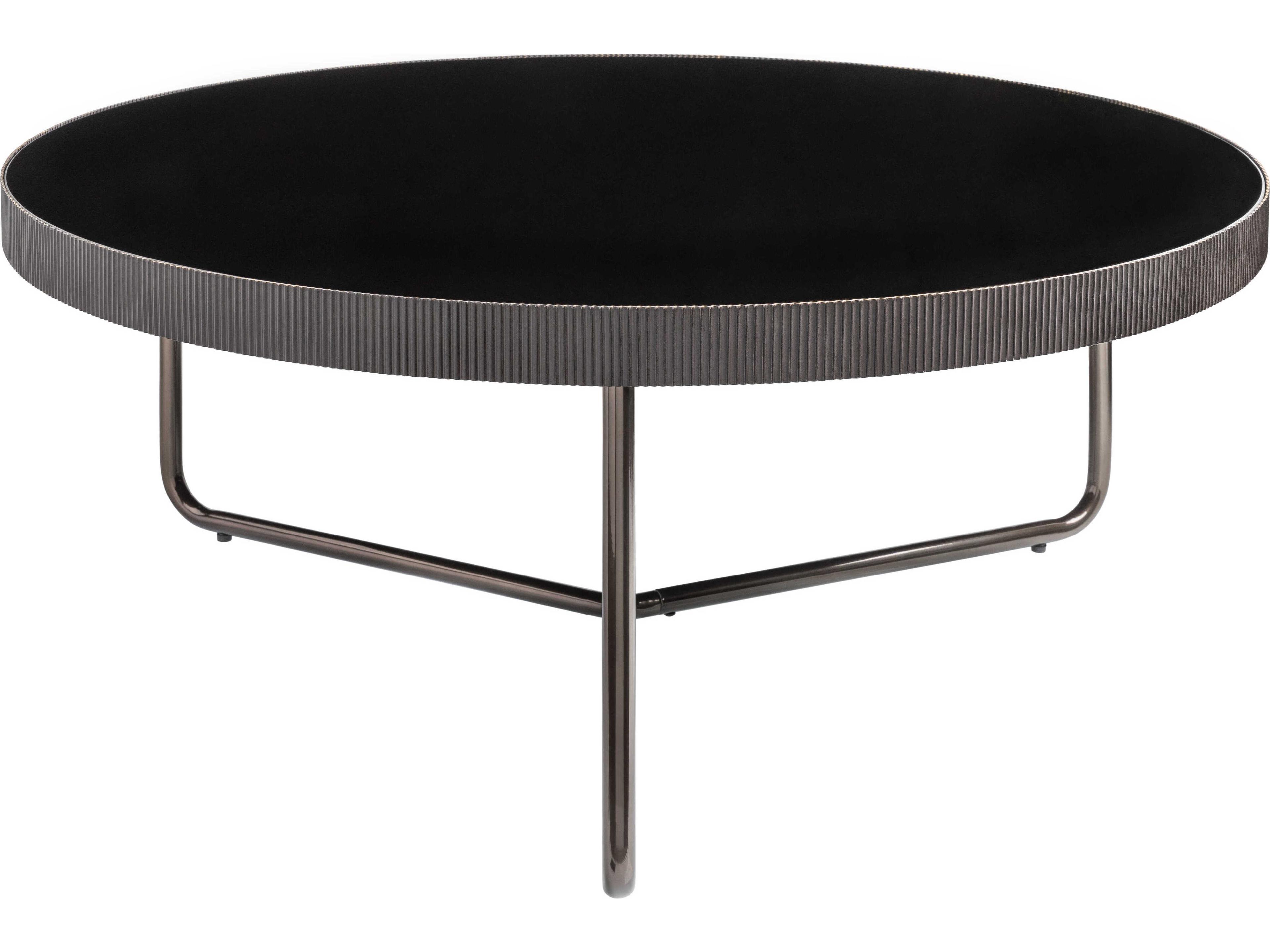 Surya Melton Round Metal Coffee Table