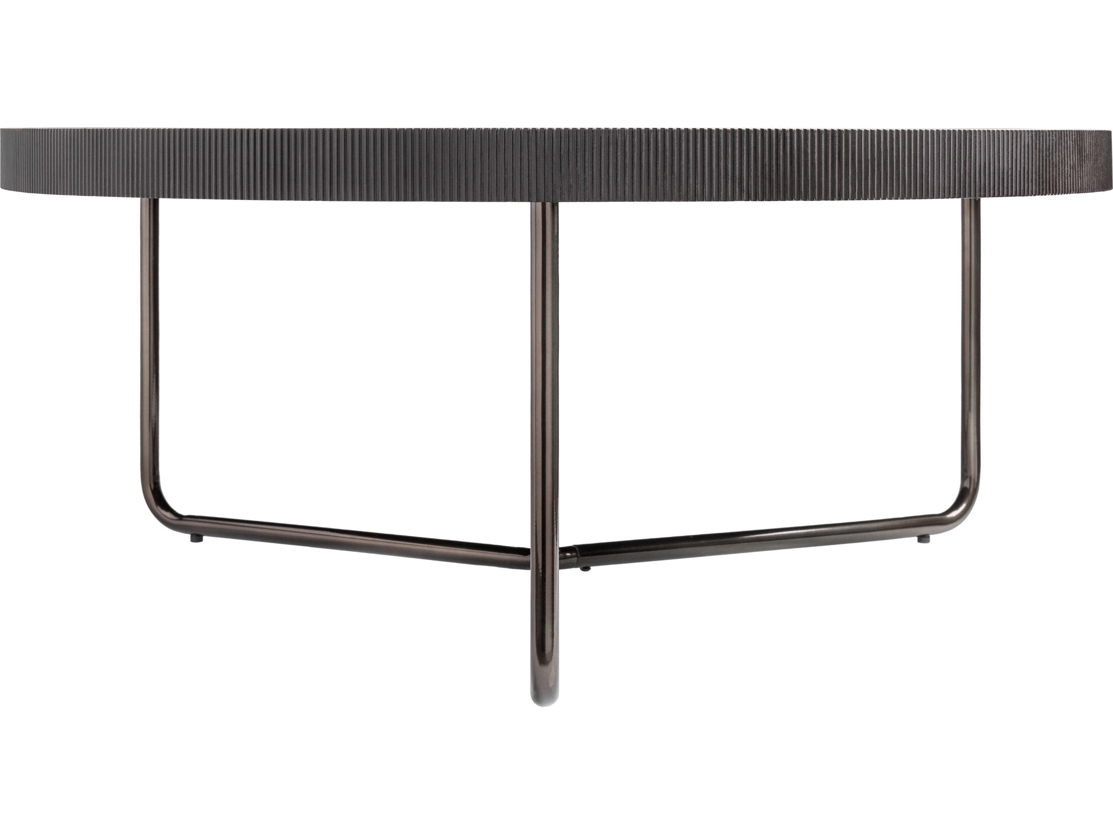 Surya Melton Round Metal Coffee Table