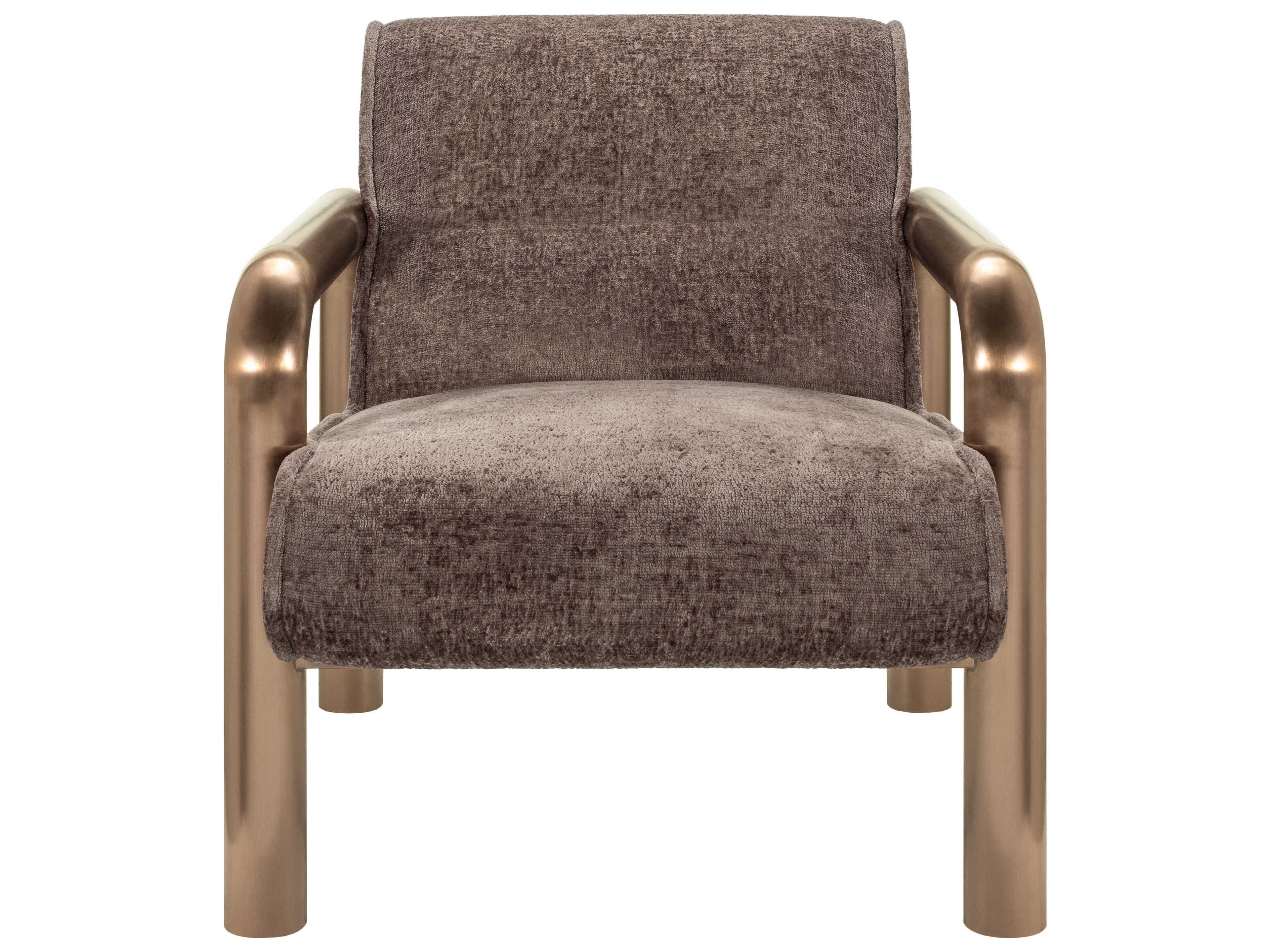 Surya Magnus Brown Accent Chair