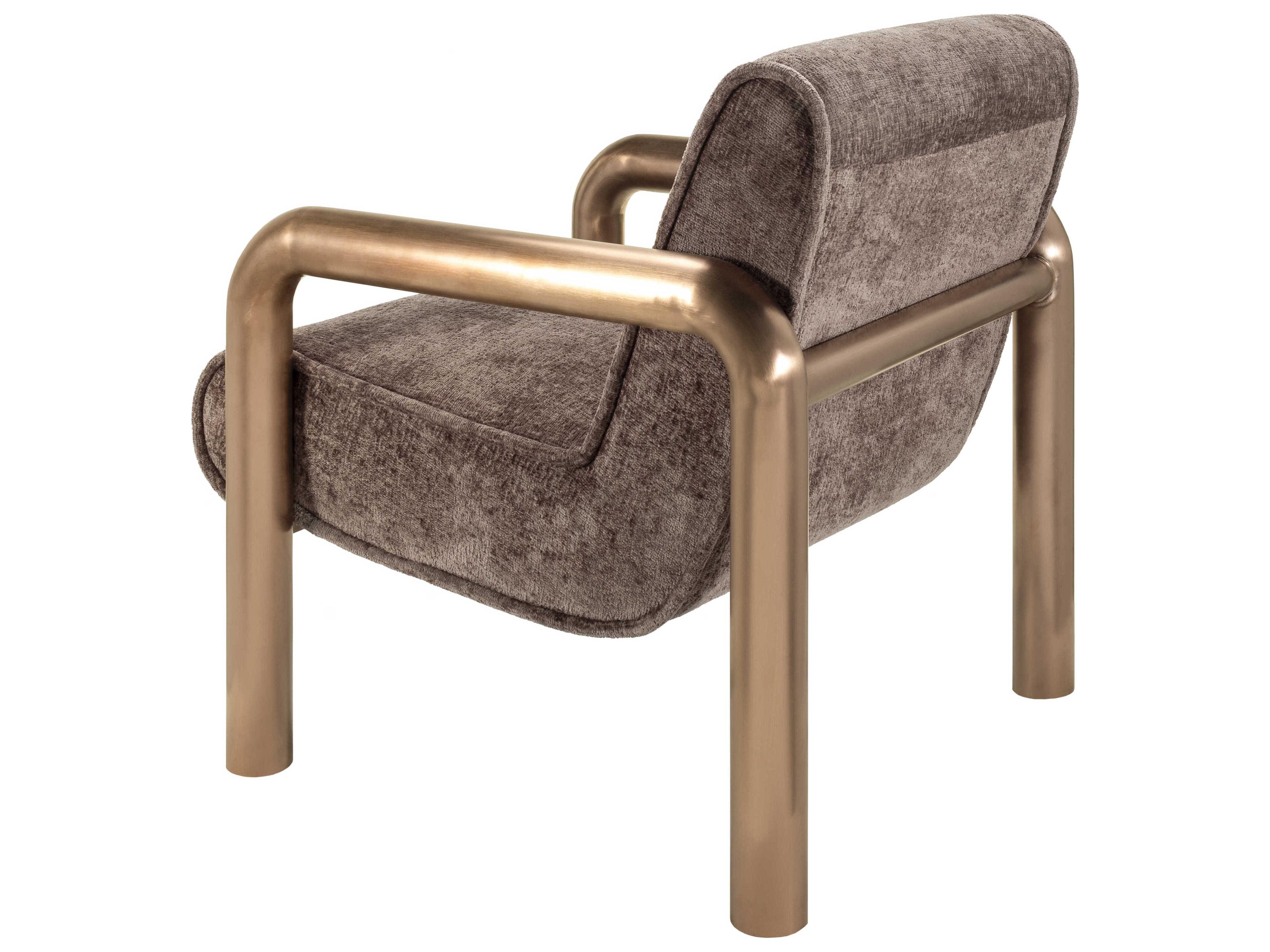 Surya Magnus Brown Accent Chair