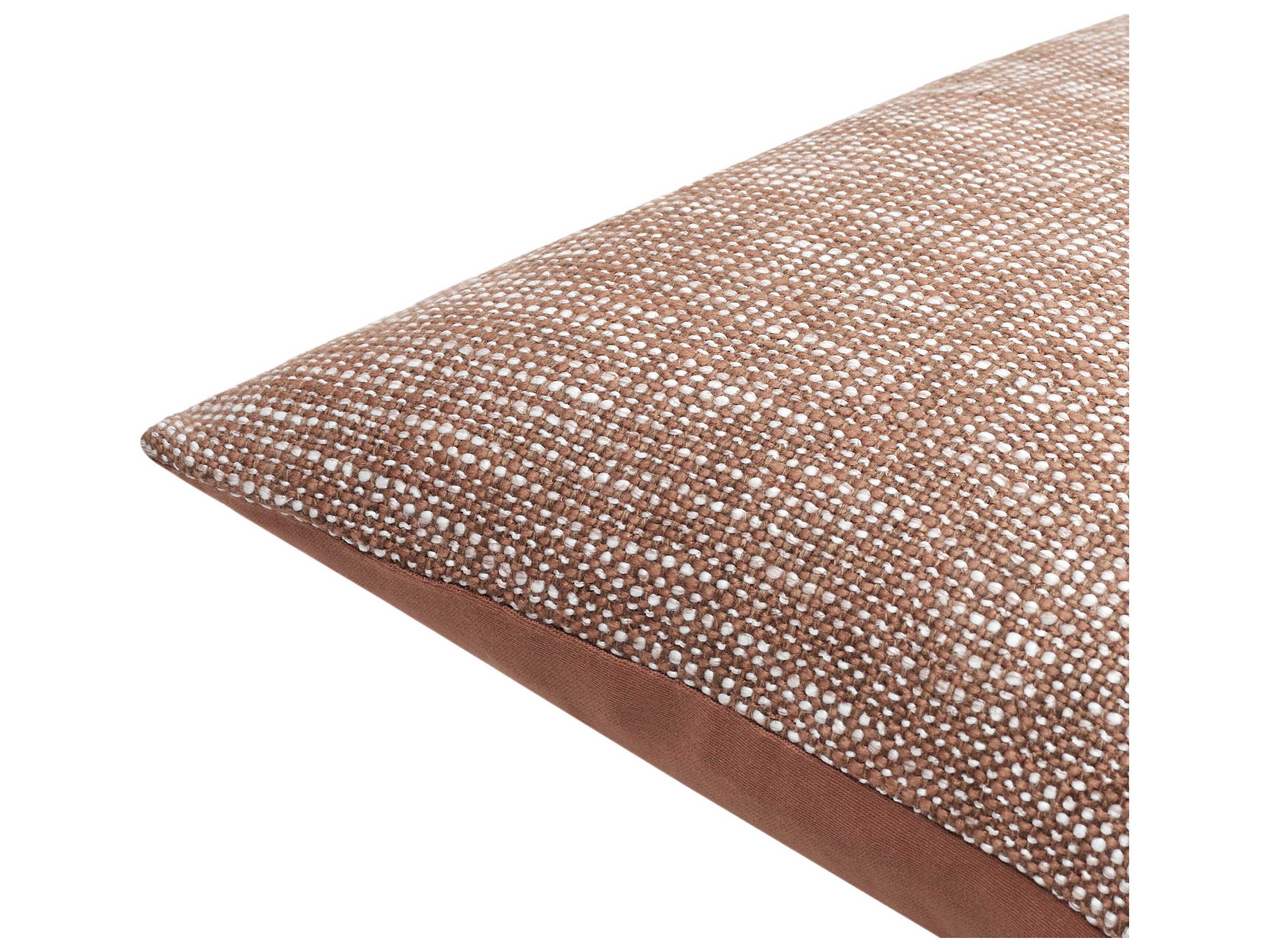Surya Margay Brown Pillow