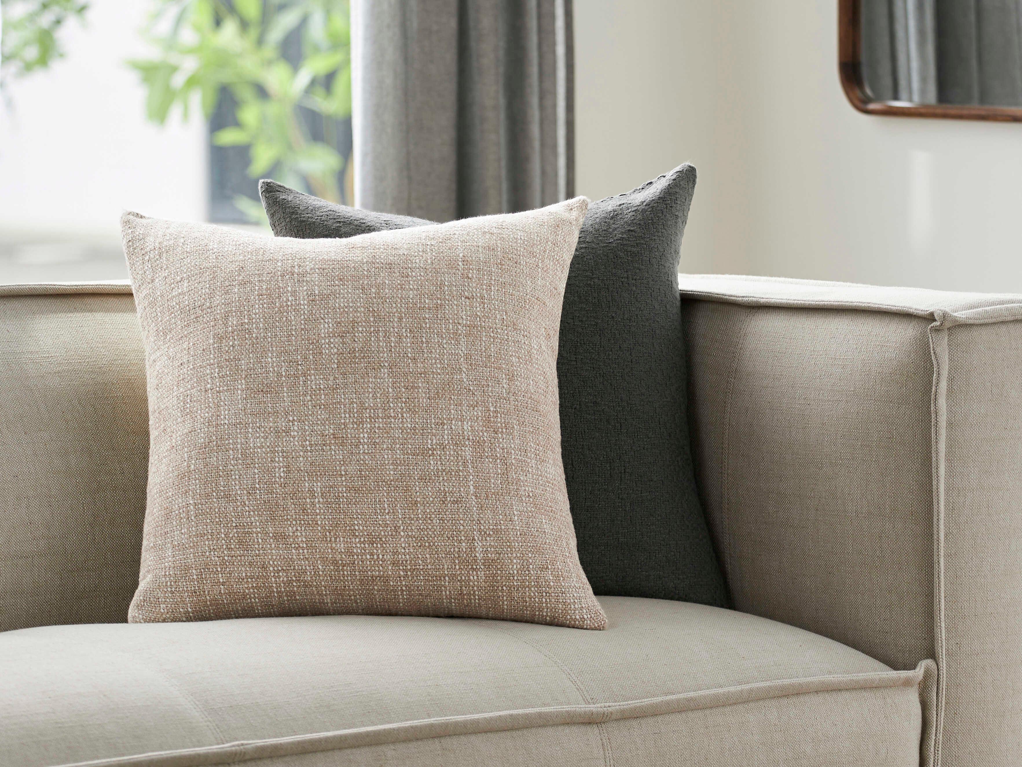 Surya Margay Tan Pillow