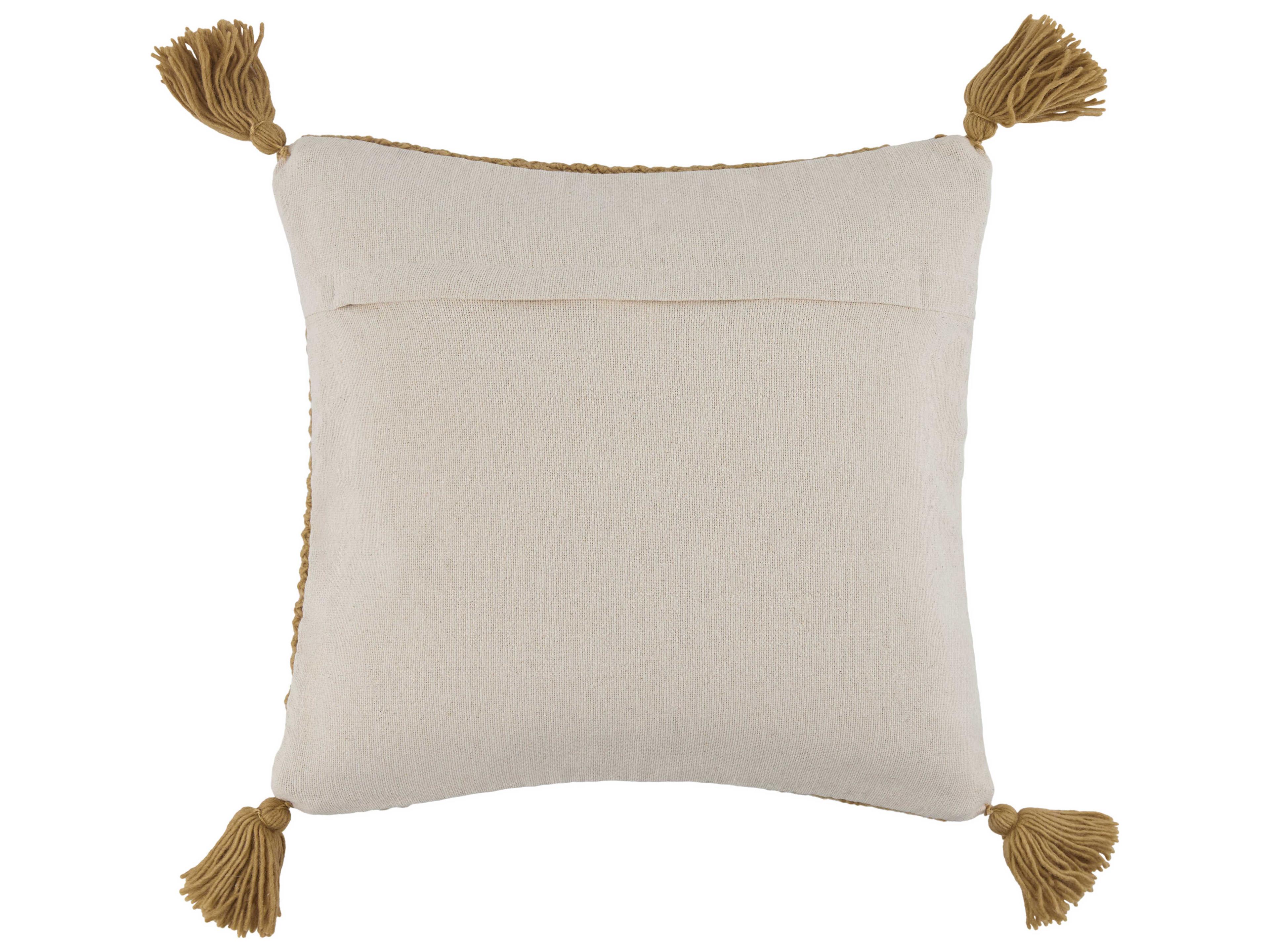 Surya Makrome Yellow Pillow