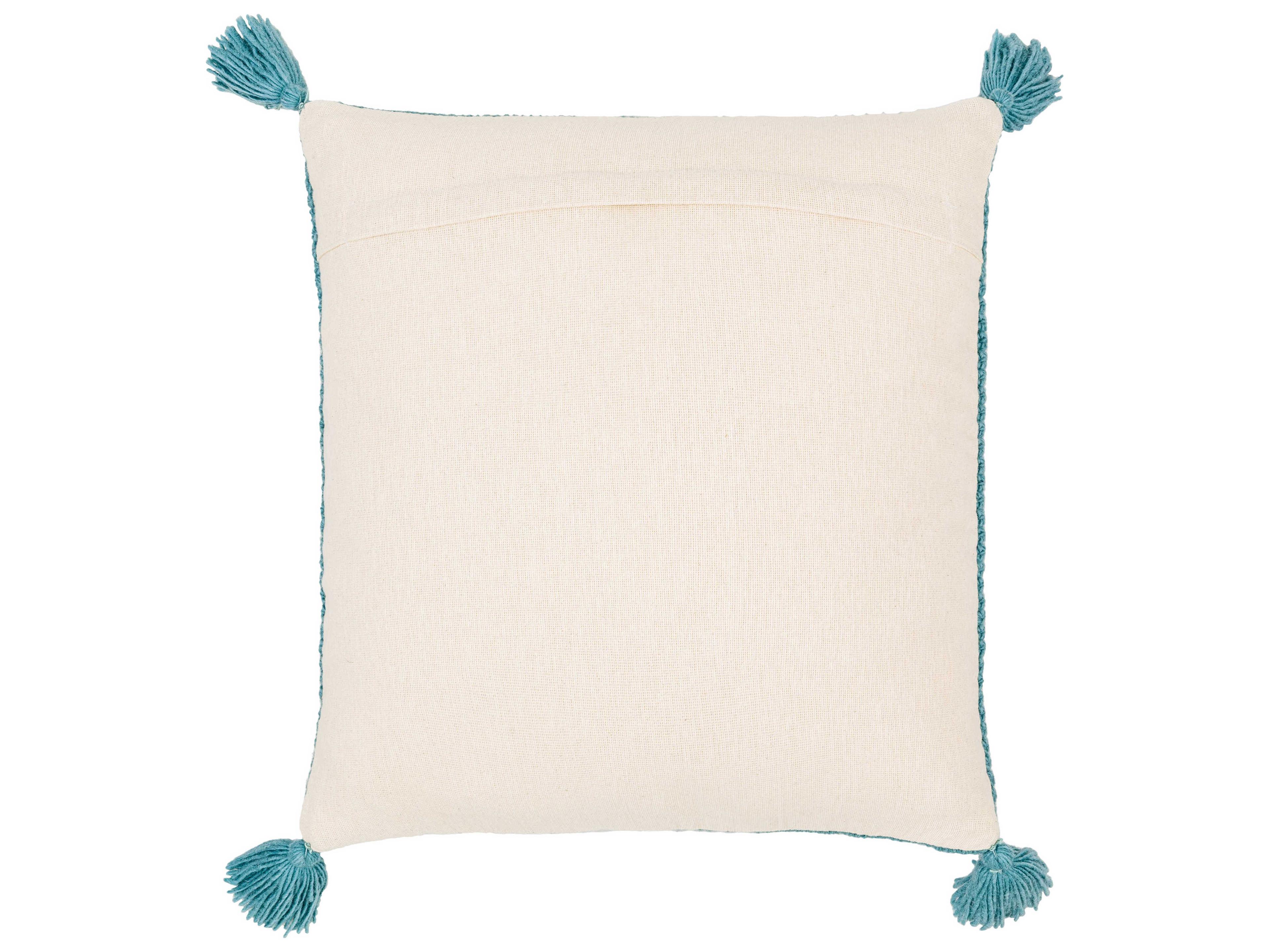 Surya Makrome Aqua Pillow