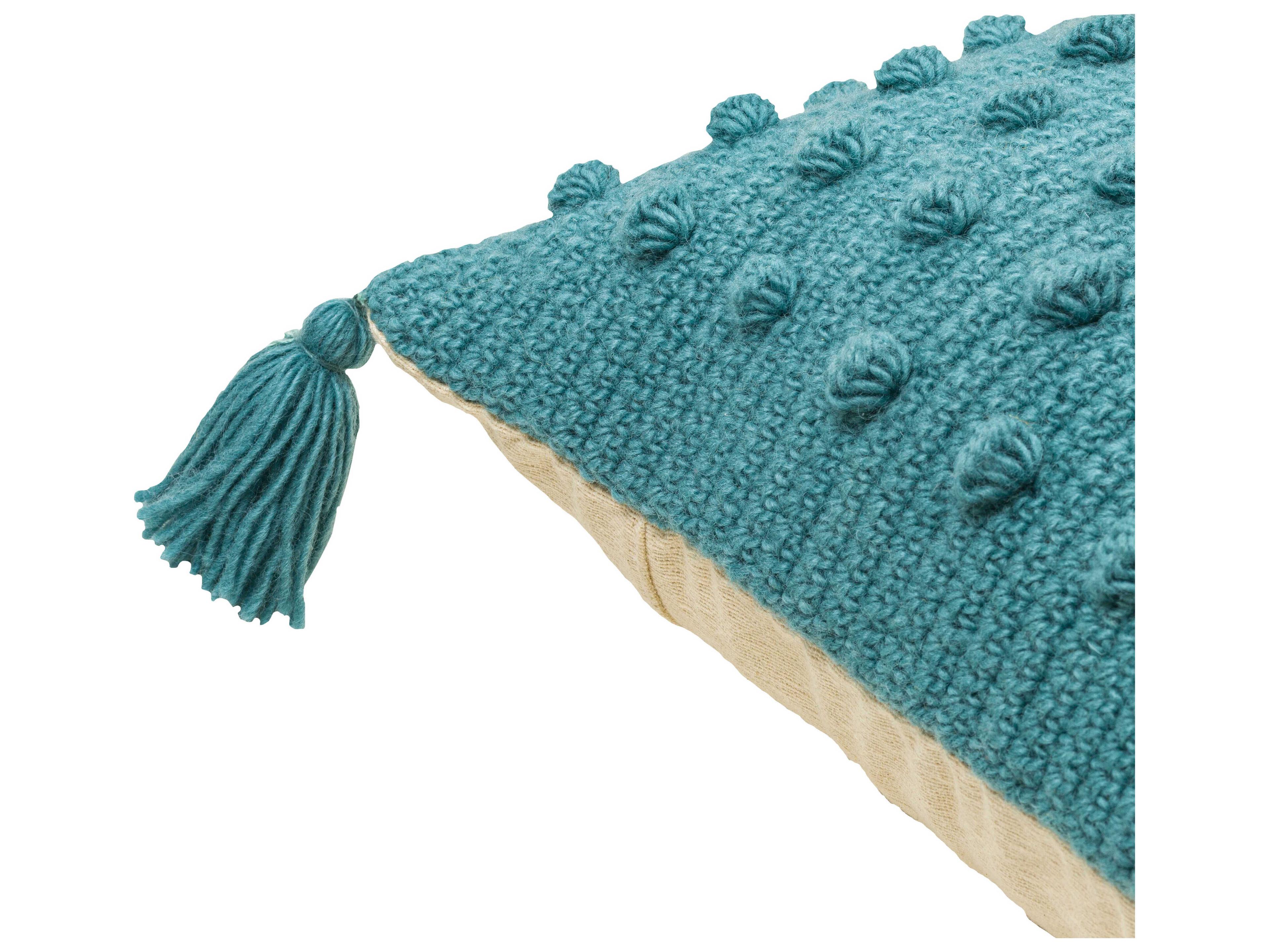 Surya Makrome Aqua Pillow