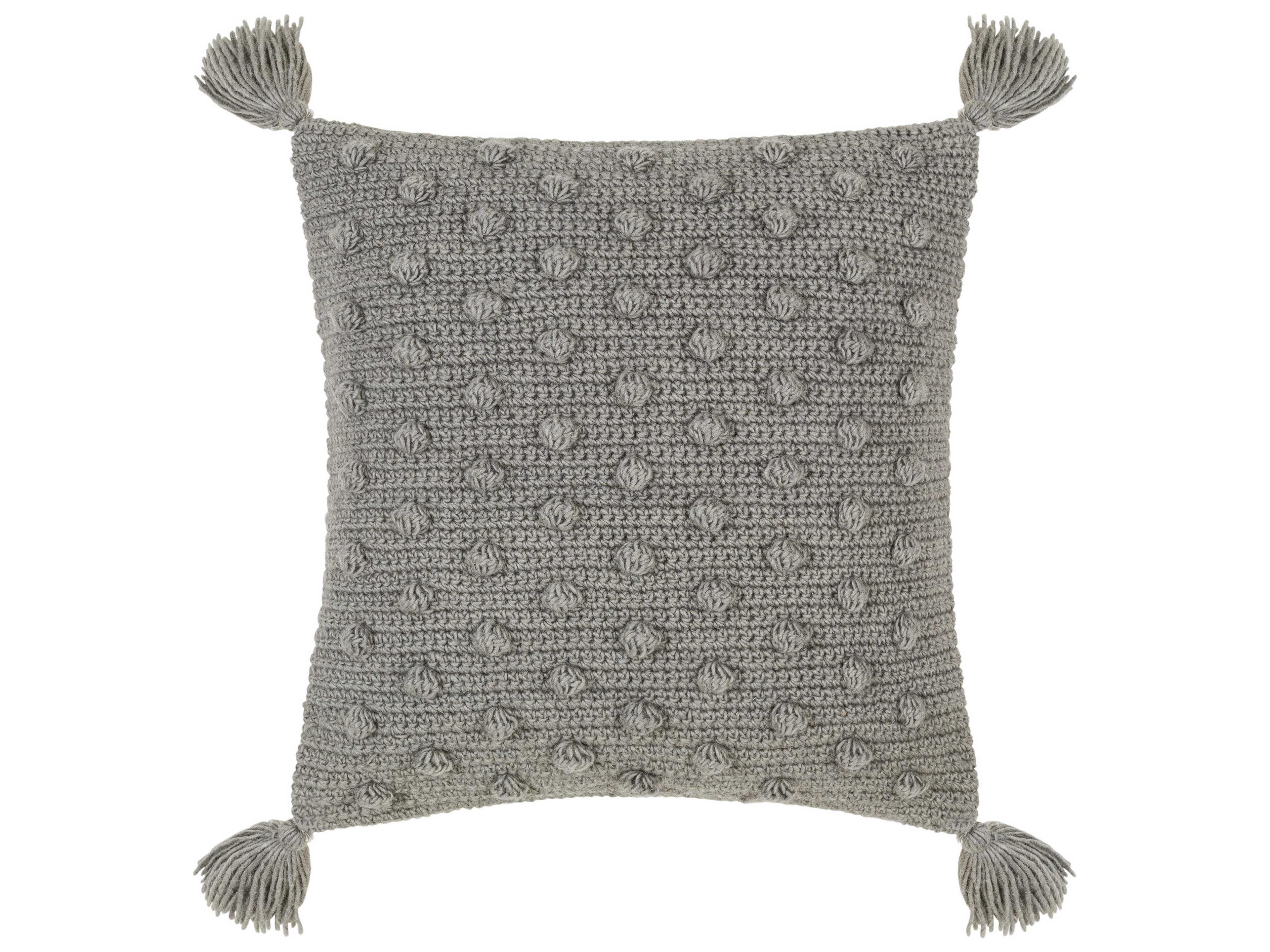 Surya Makrome Light Sage Pillow