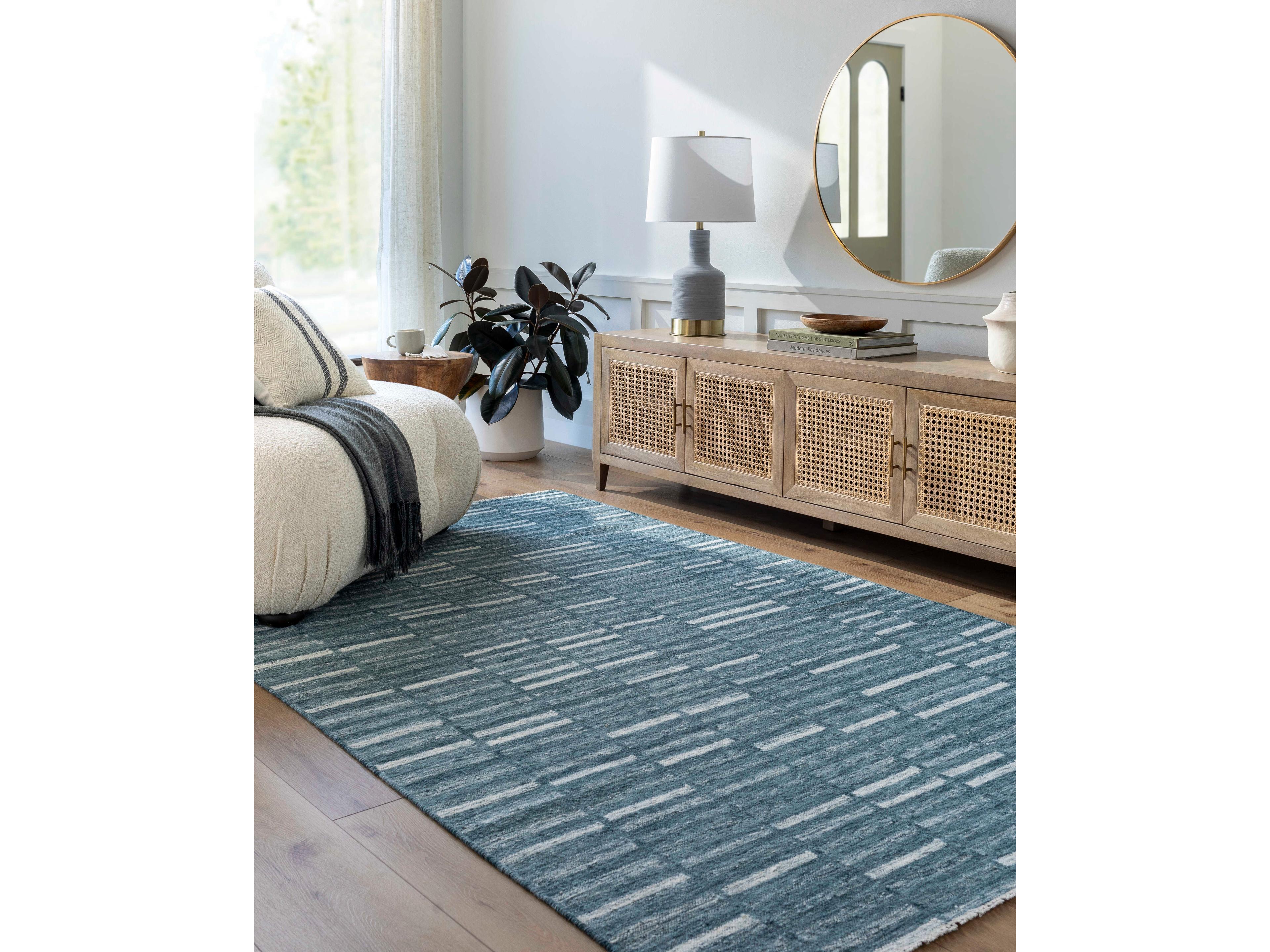 Surya Marseille Striped Area Rug
