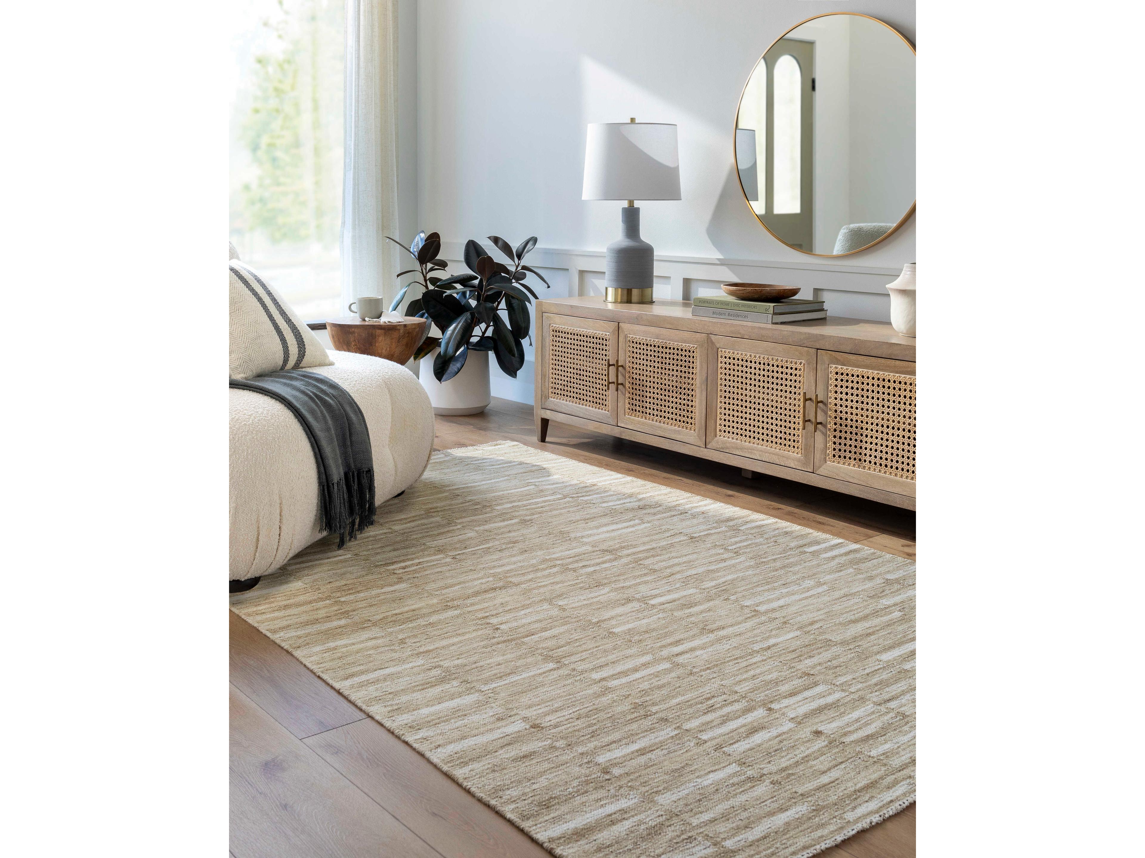 Surya Marseille Striped Area Rug