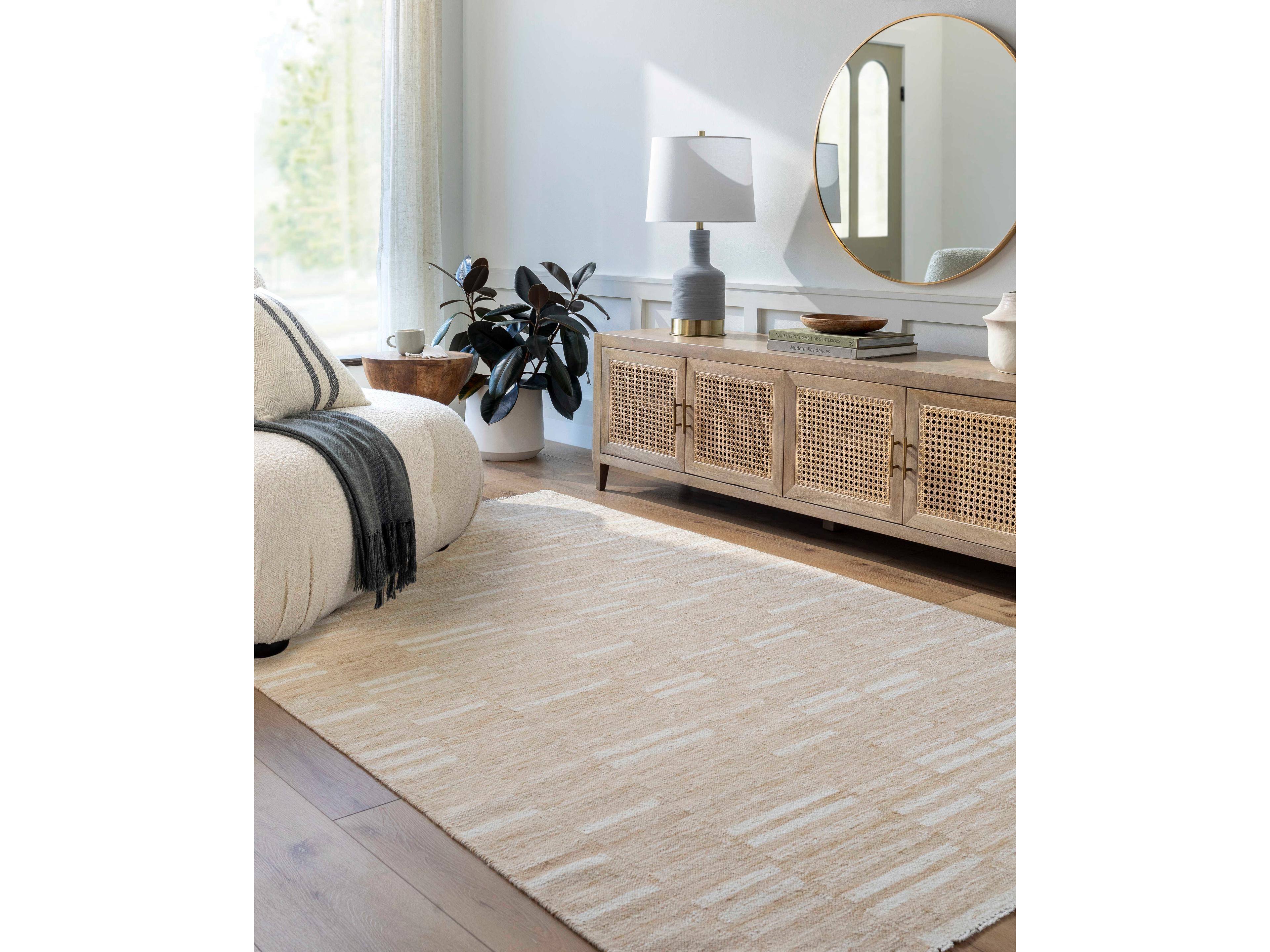 Surya Marseille Striped Area Rug
