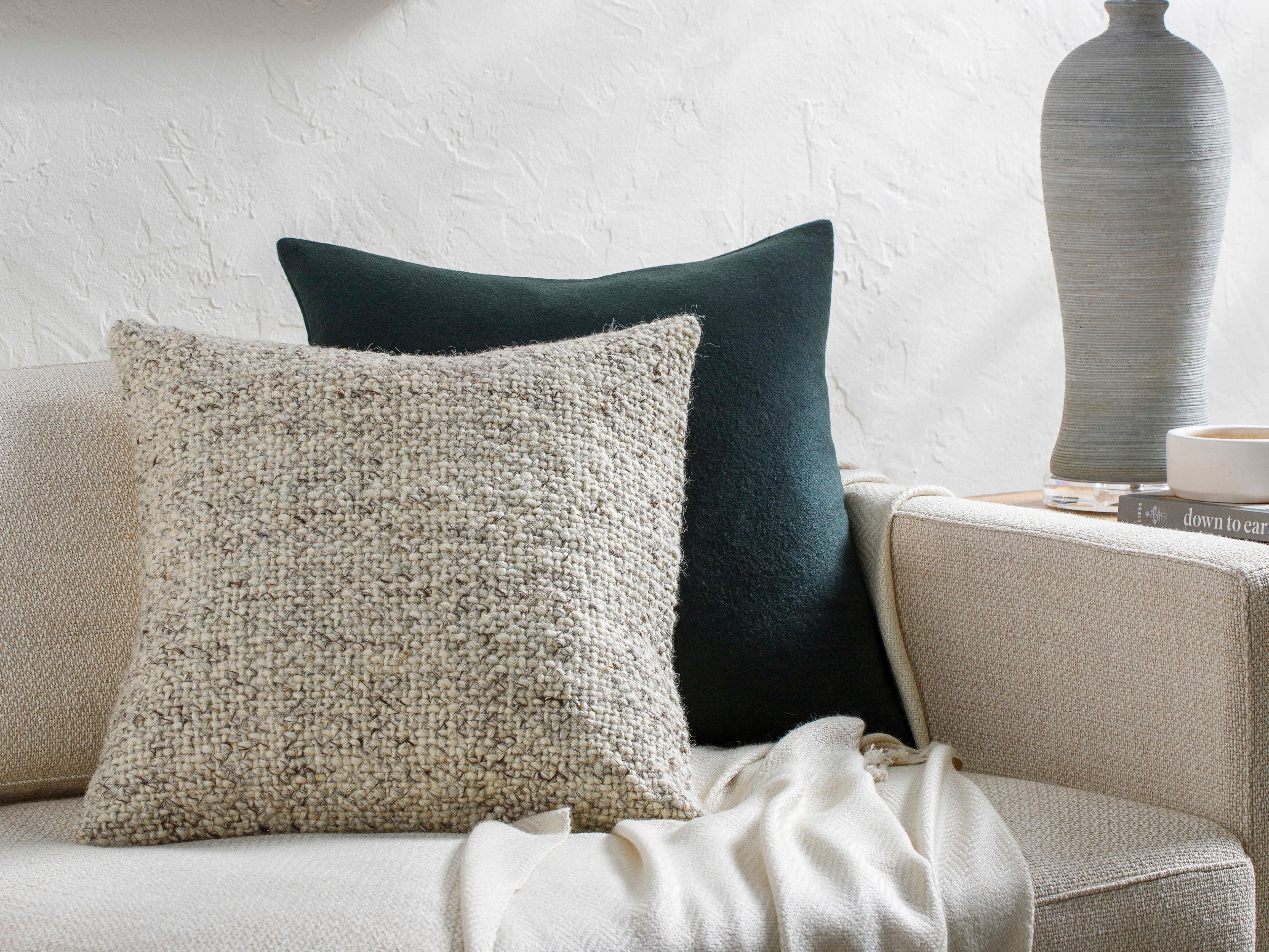 Surya Murphy Ivory Pillow