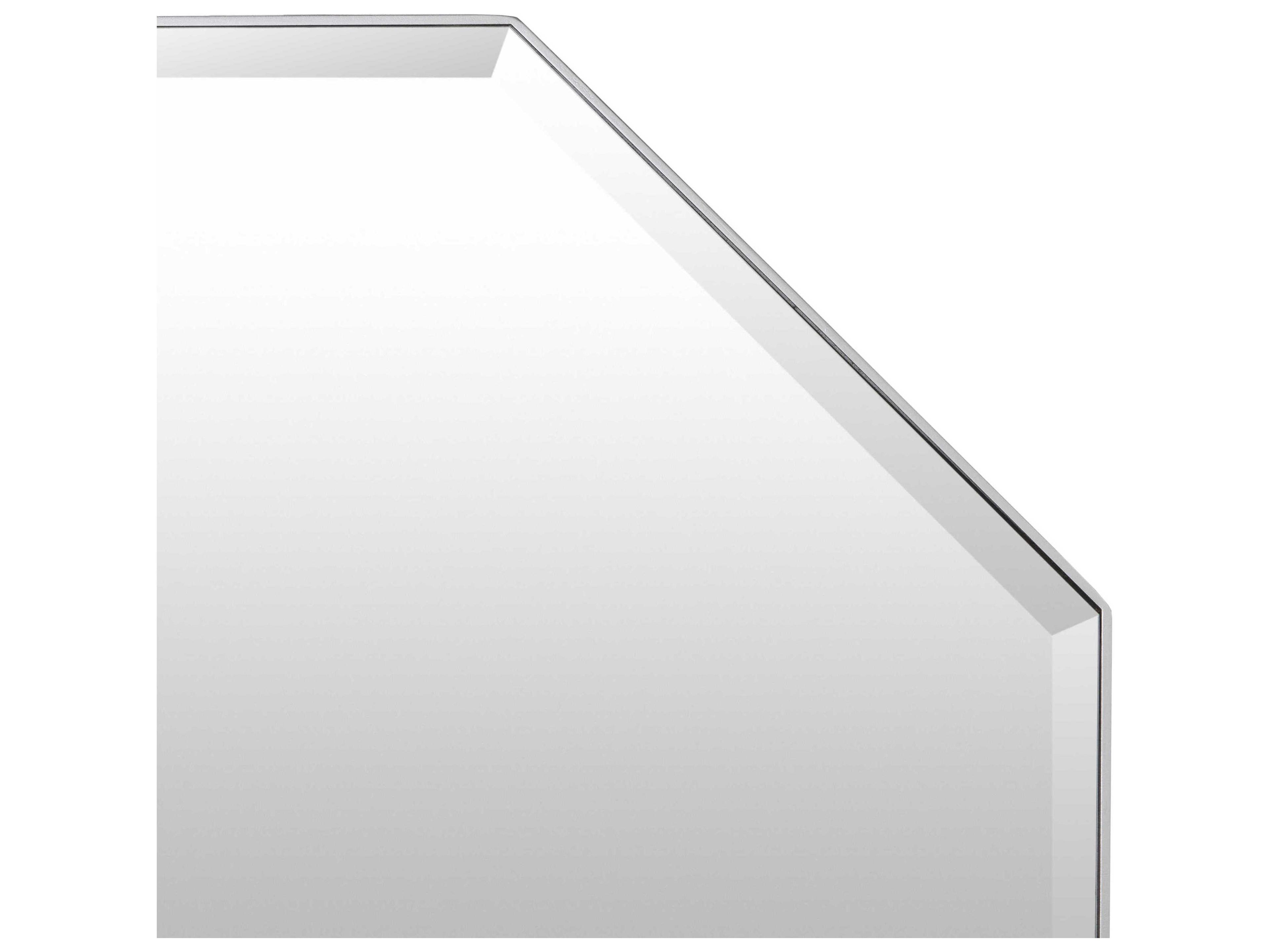 Surya Mccord Metallic Silver Wall Mirror