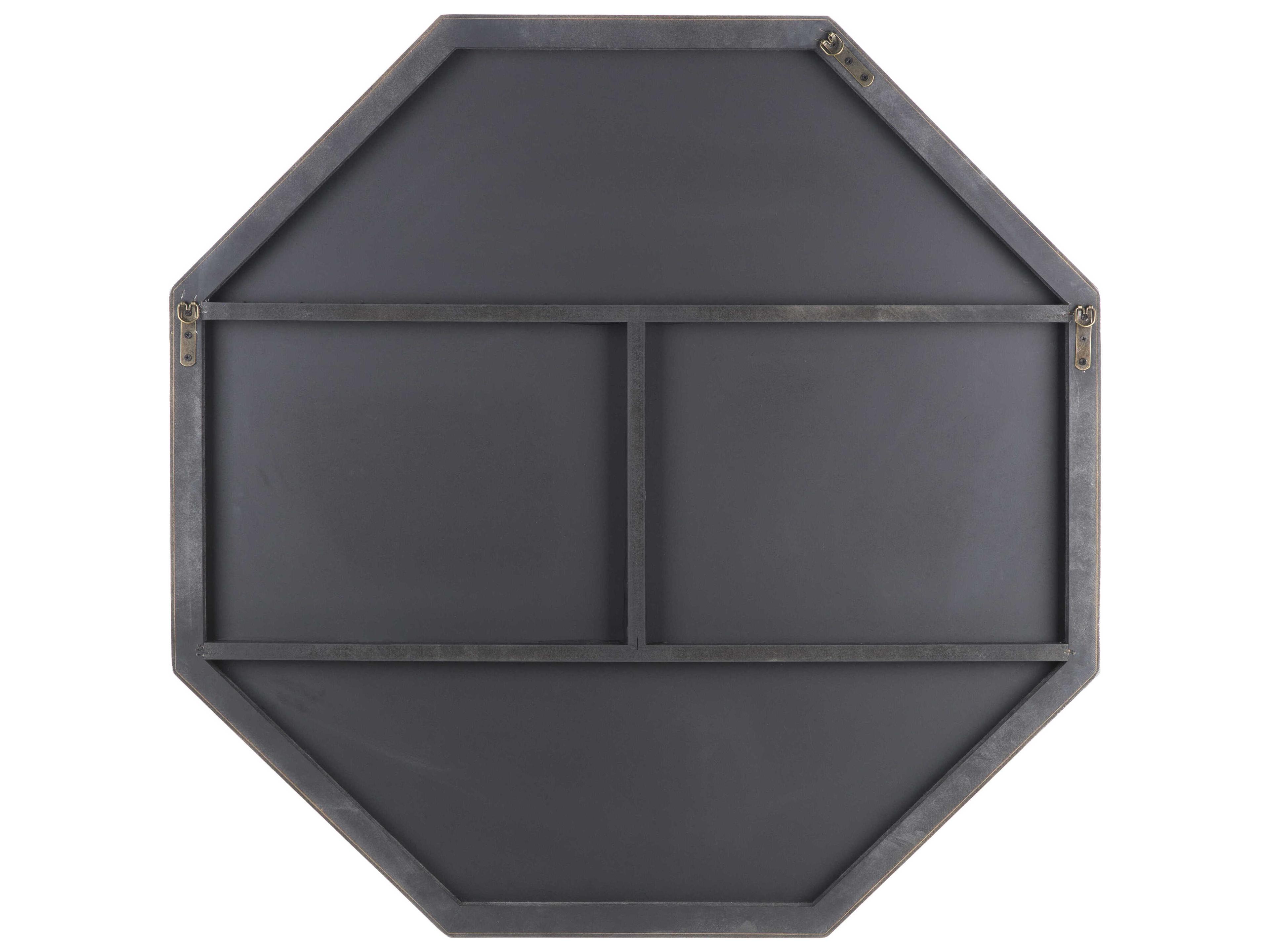 Surya Mccord Metallic Silver Wall Mirror