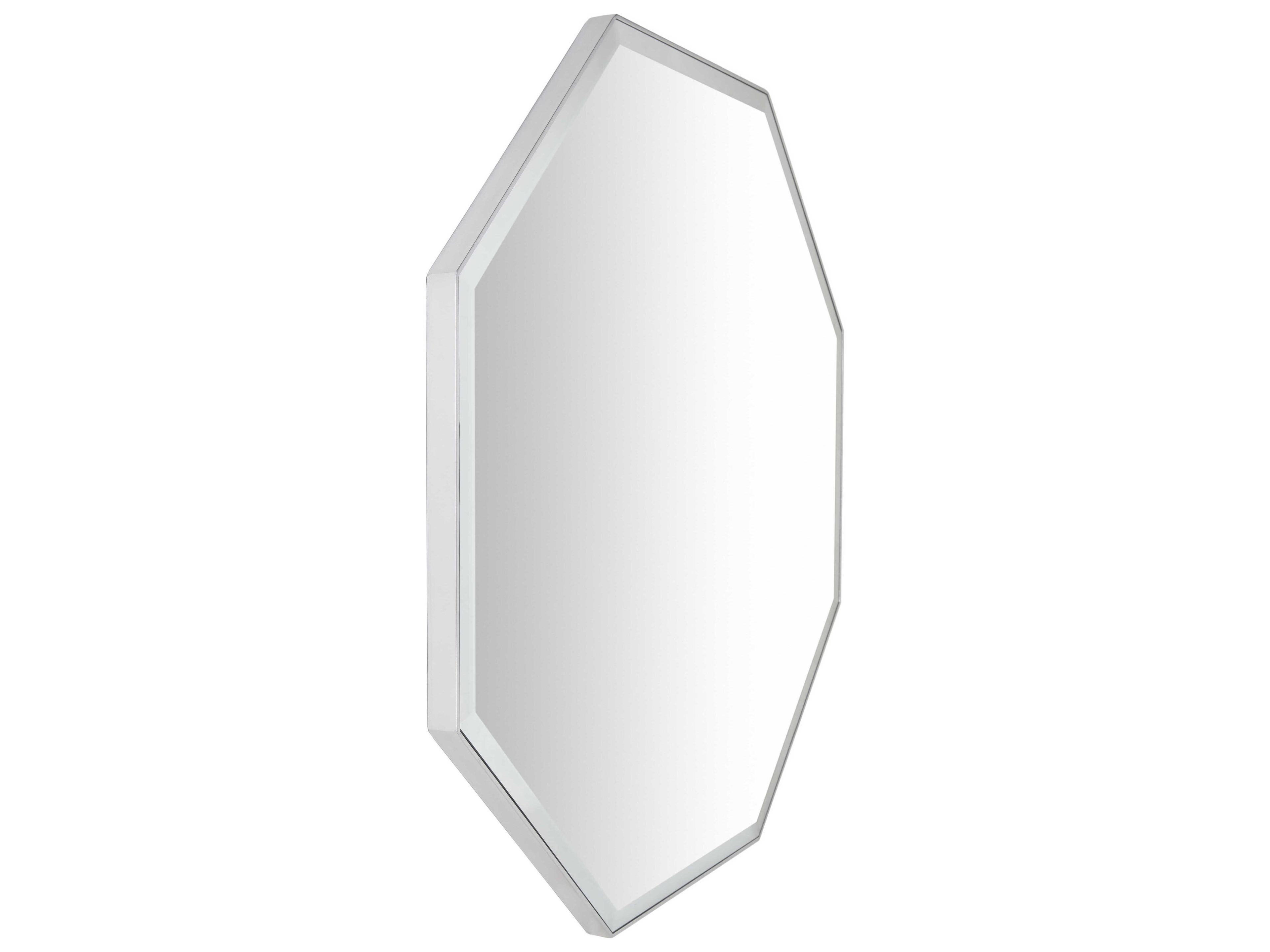 Surya Mccord Metallic Silver Wall Mirror