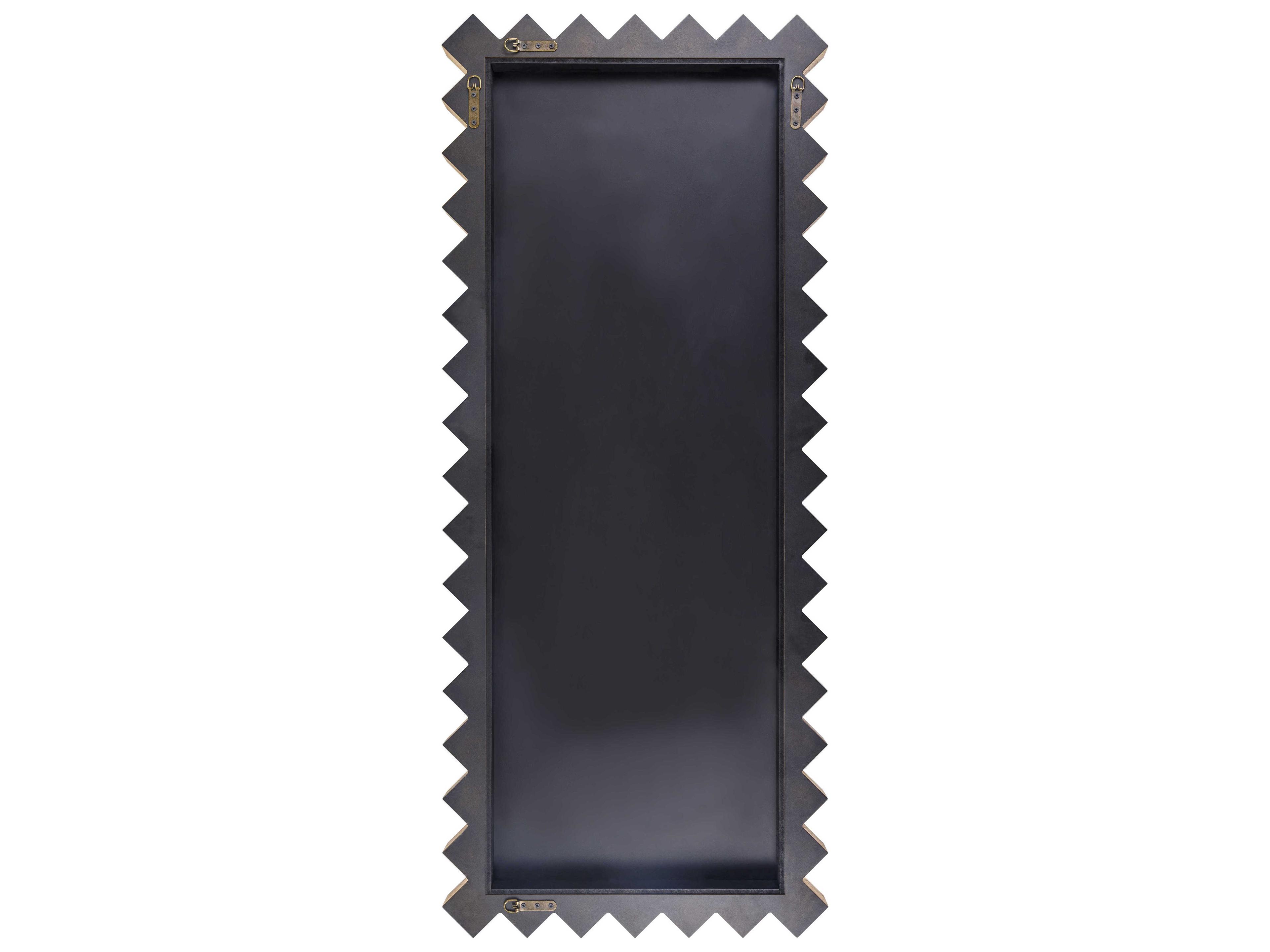 Surya Harrison Gold Rectangular Wall Mirror