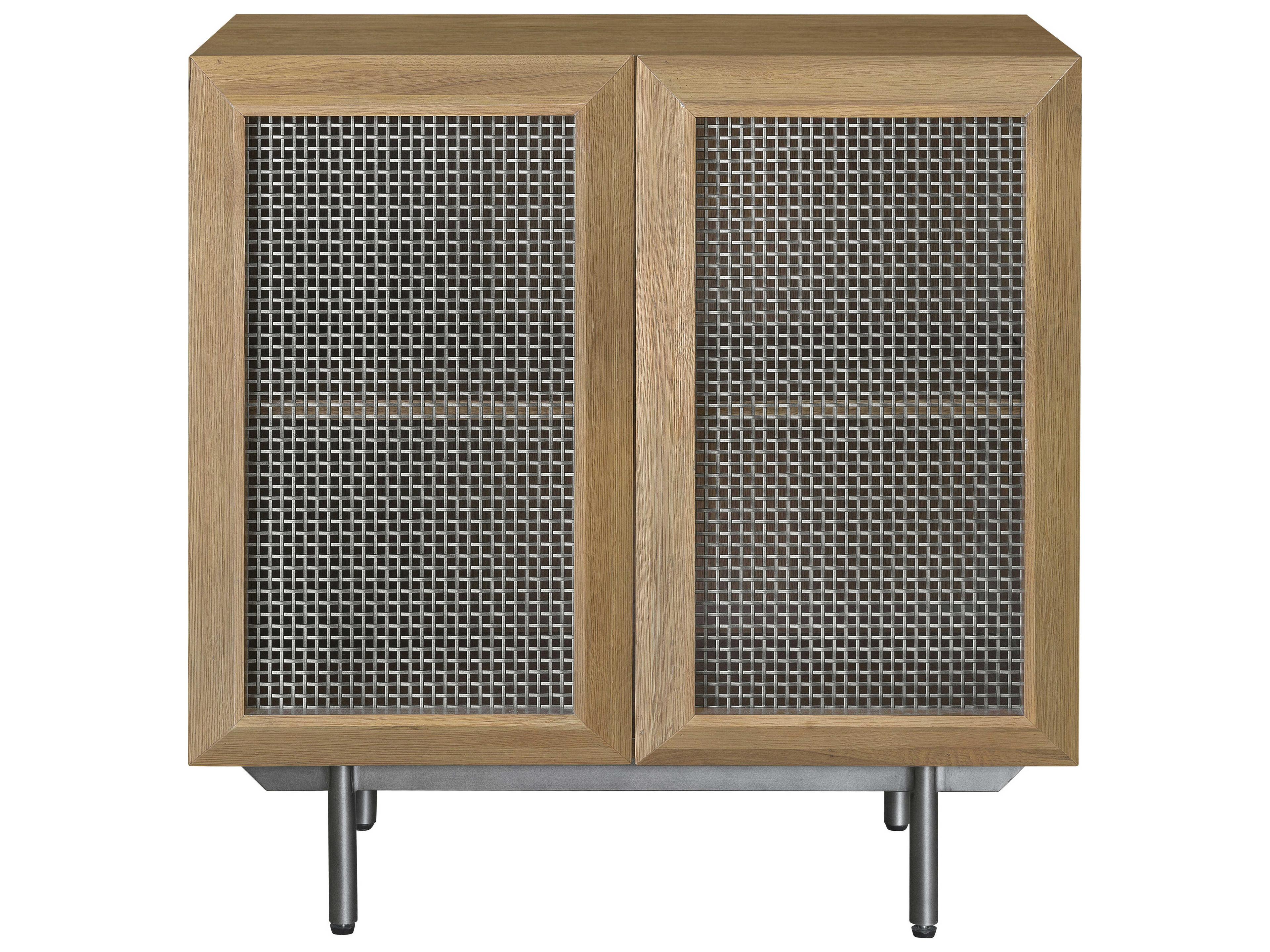 Surya Marshall 30" Oak Wood Sideboard