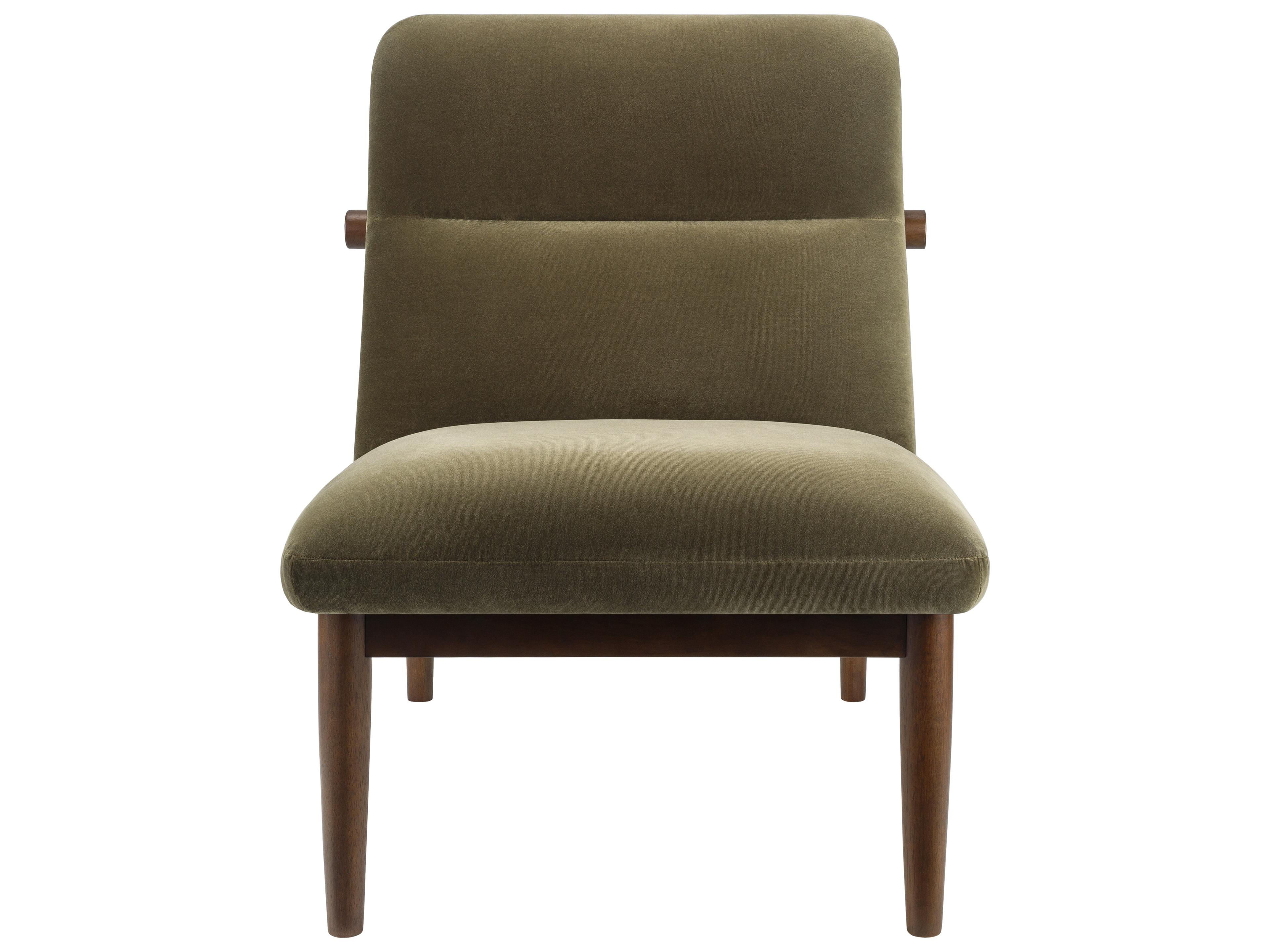 Surya Marsick Green Fabric Accent Chair