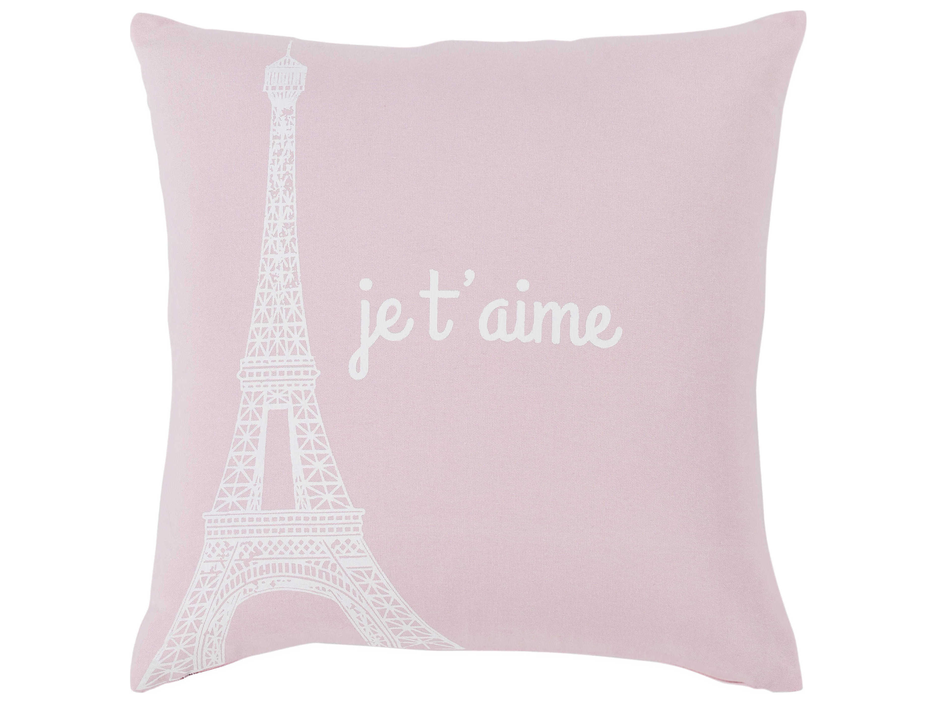 Surya Motto Pale Pink Pillow