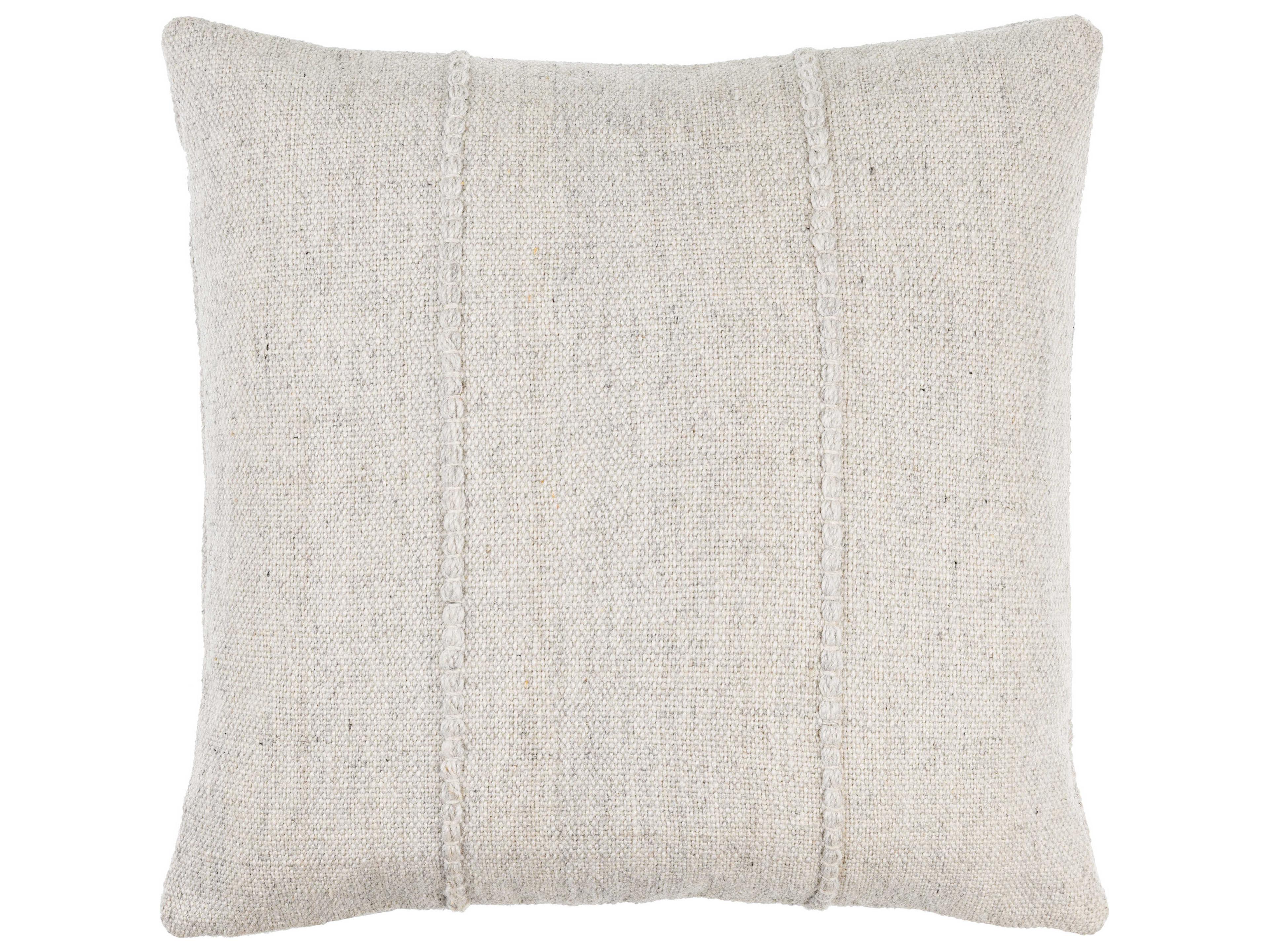 Surya Mudcloth Ivory Pillow
