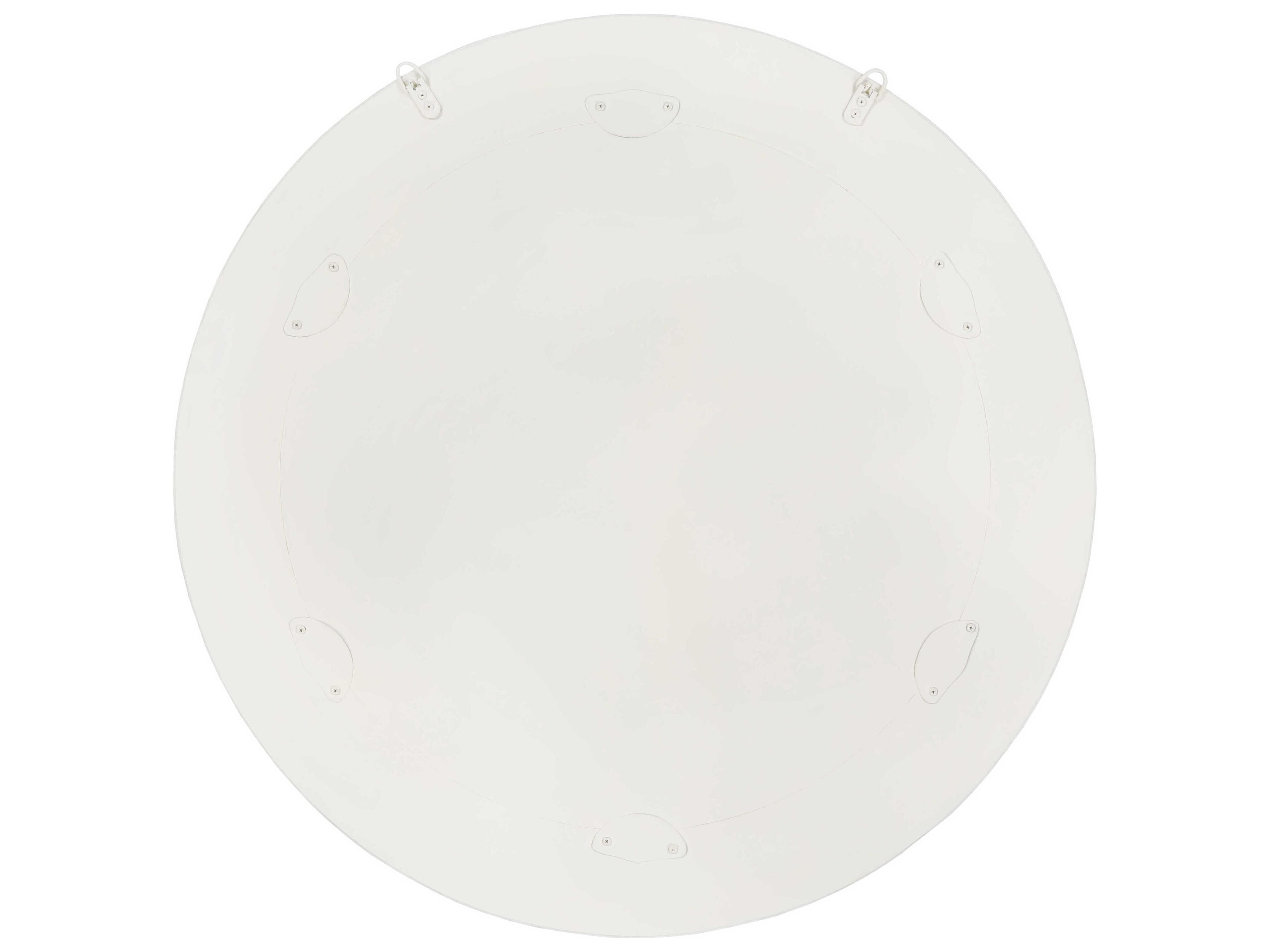 Surya Natalia Gray Round Wall Mirror