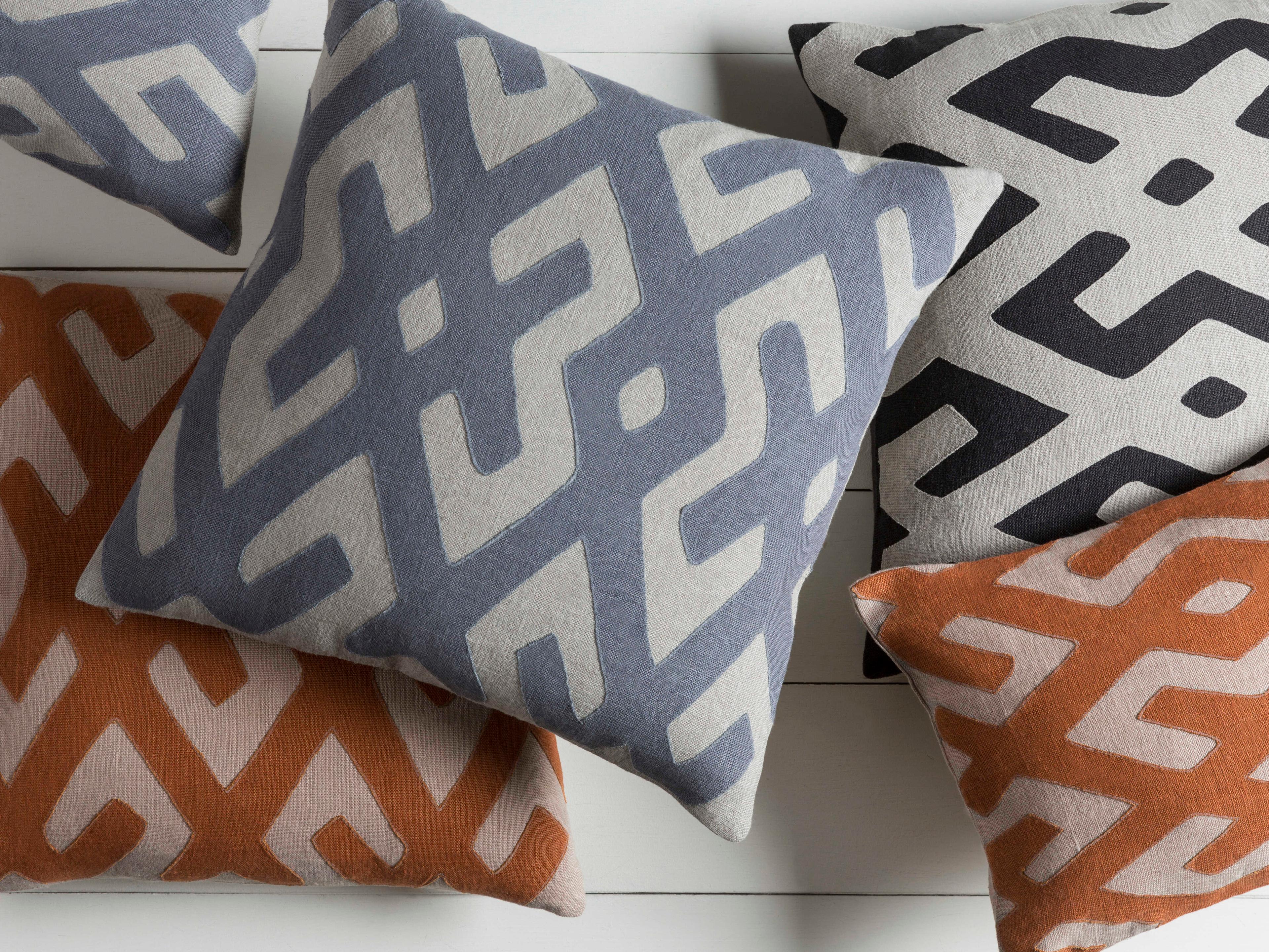 Surya Nairobi Light Gray Pillow