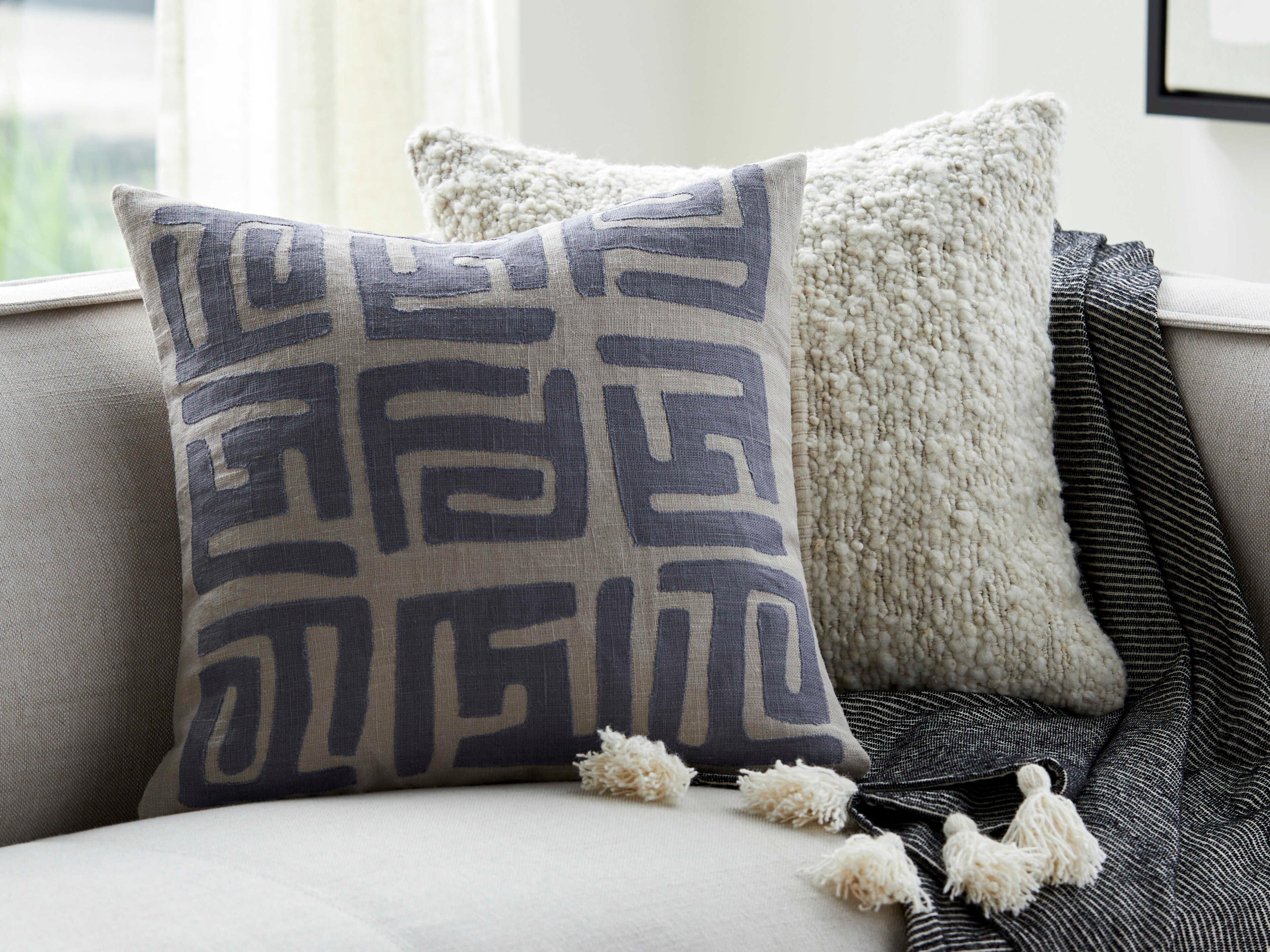 Surya Nairobi Denim Pillow