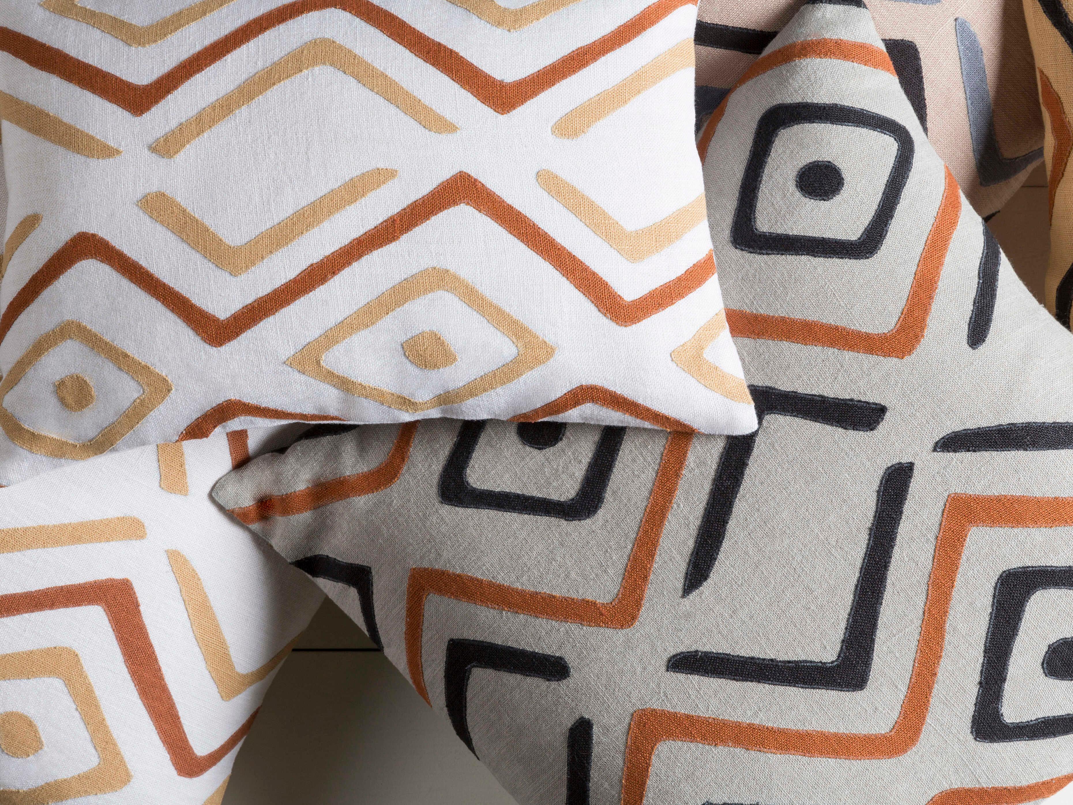Surya Nairobi Peach Pillow