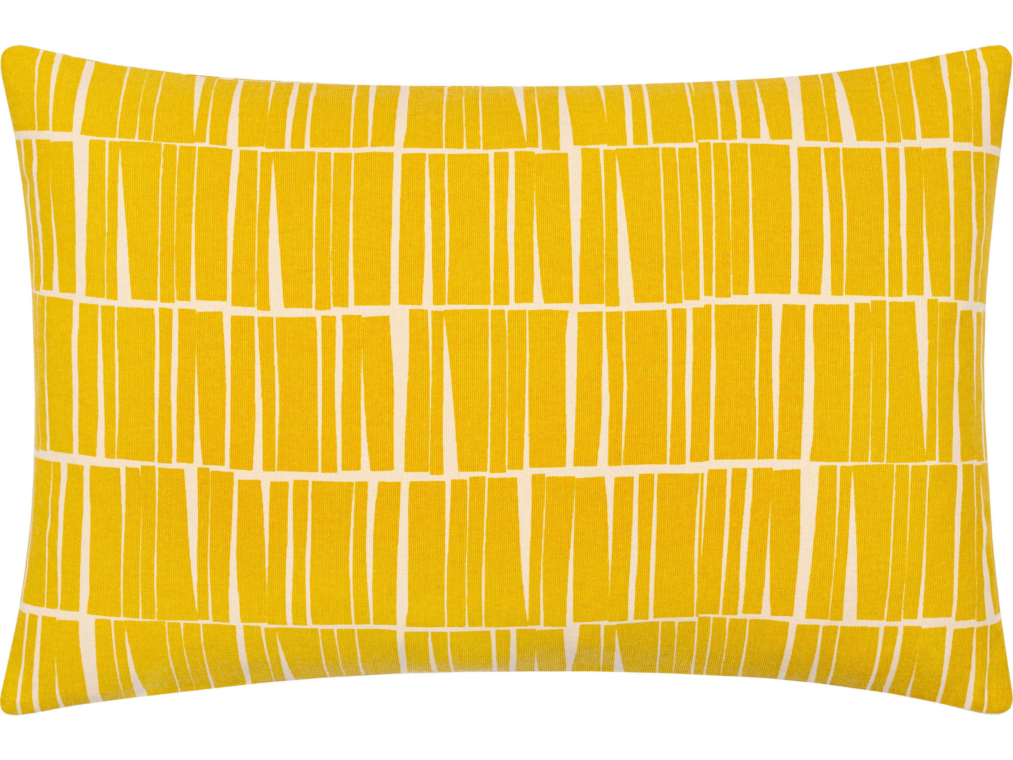 Surya Natur Mustard / Light Beige Pillow