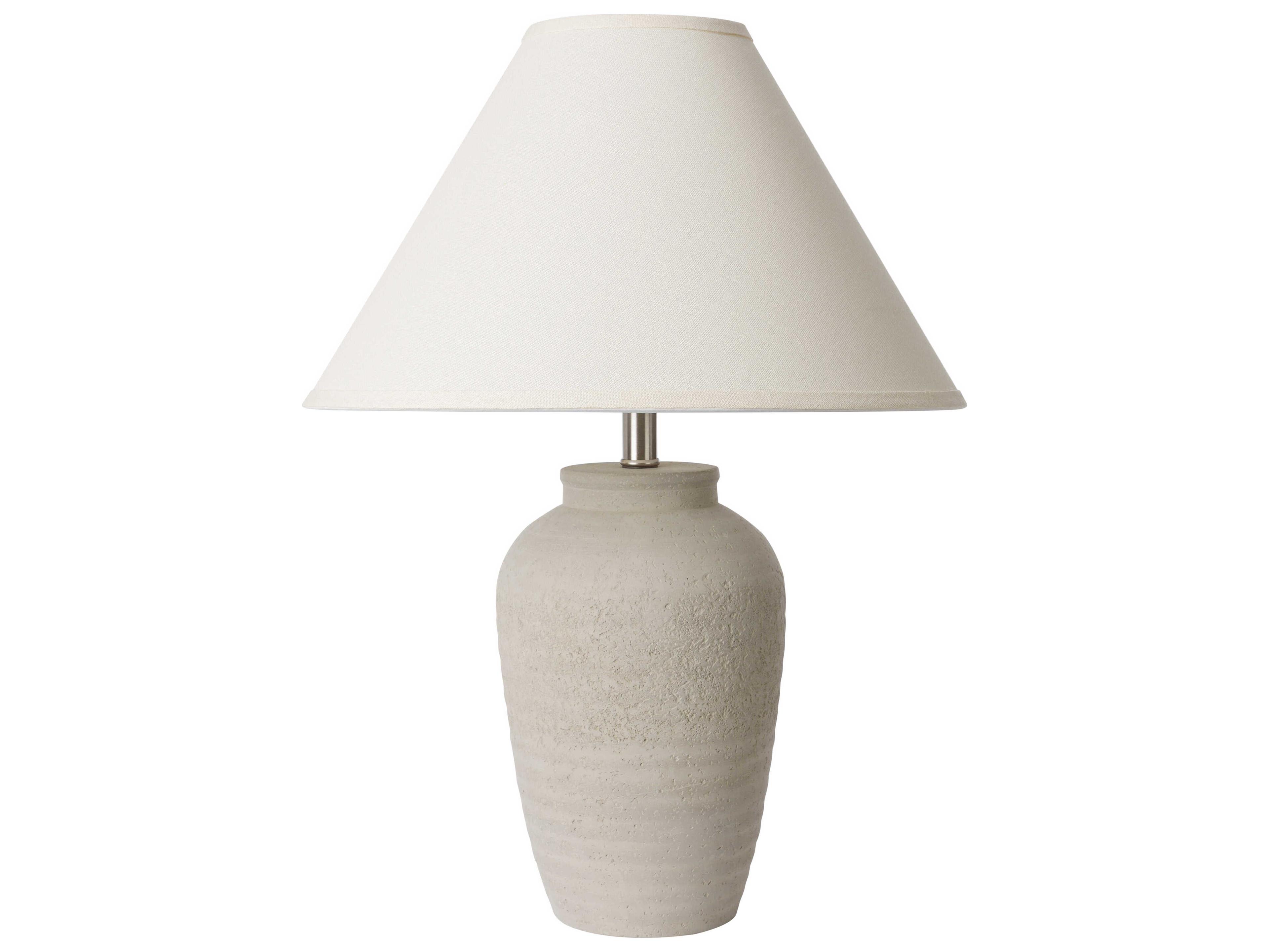 Surya Navagio Gray Buffet Lamp