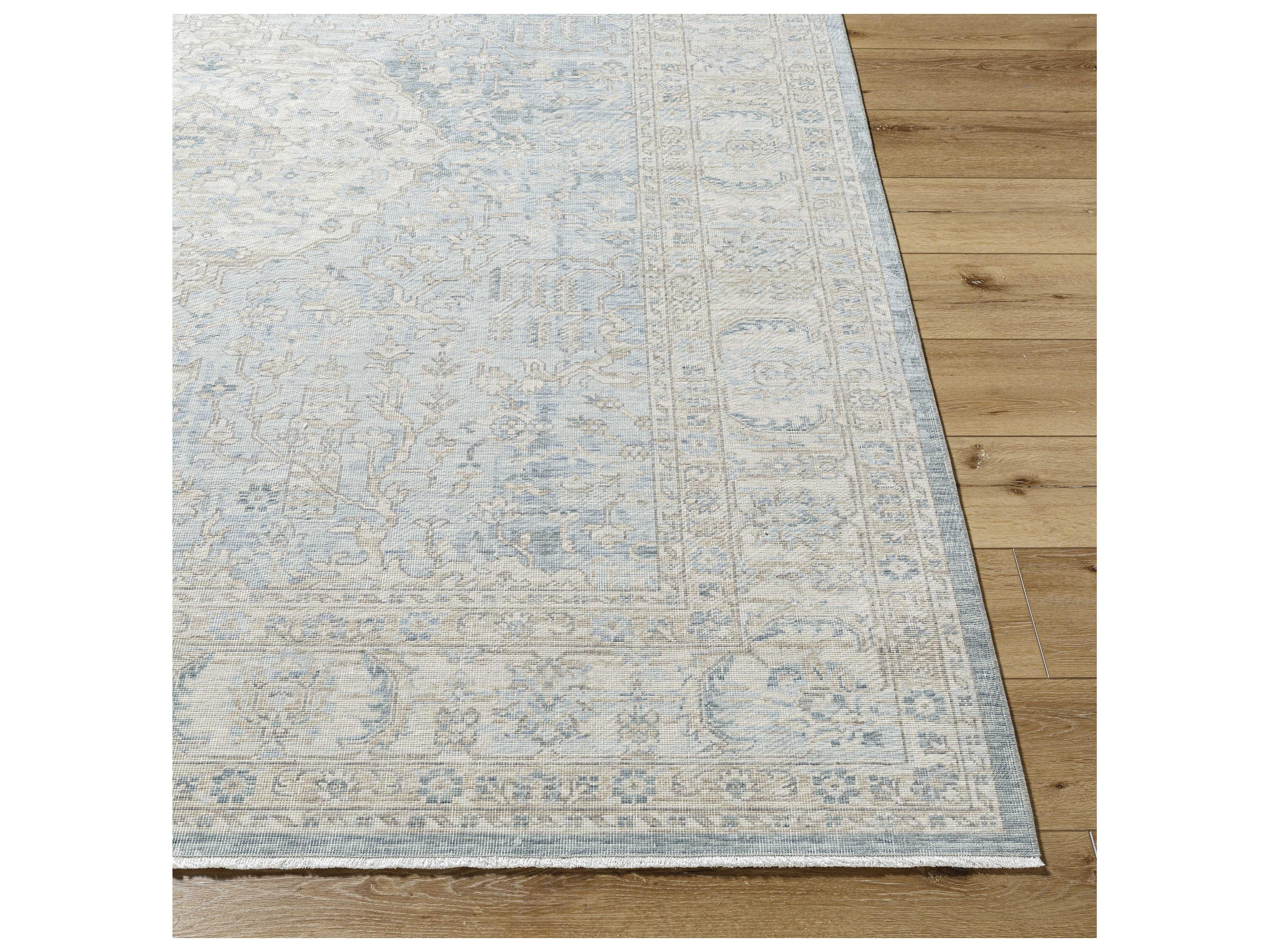 Surya Once Upon A Time Bordered Runner Area Rug