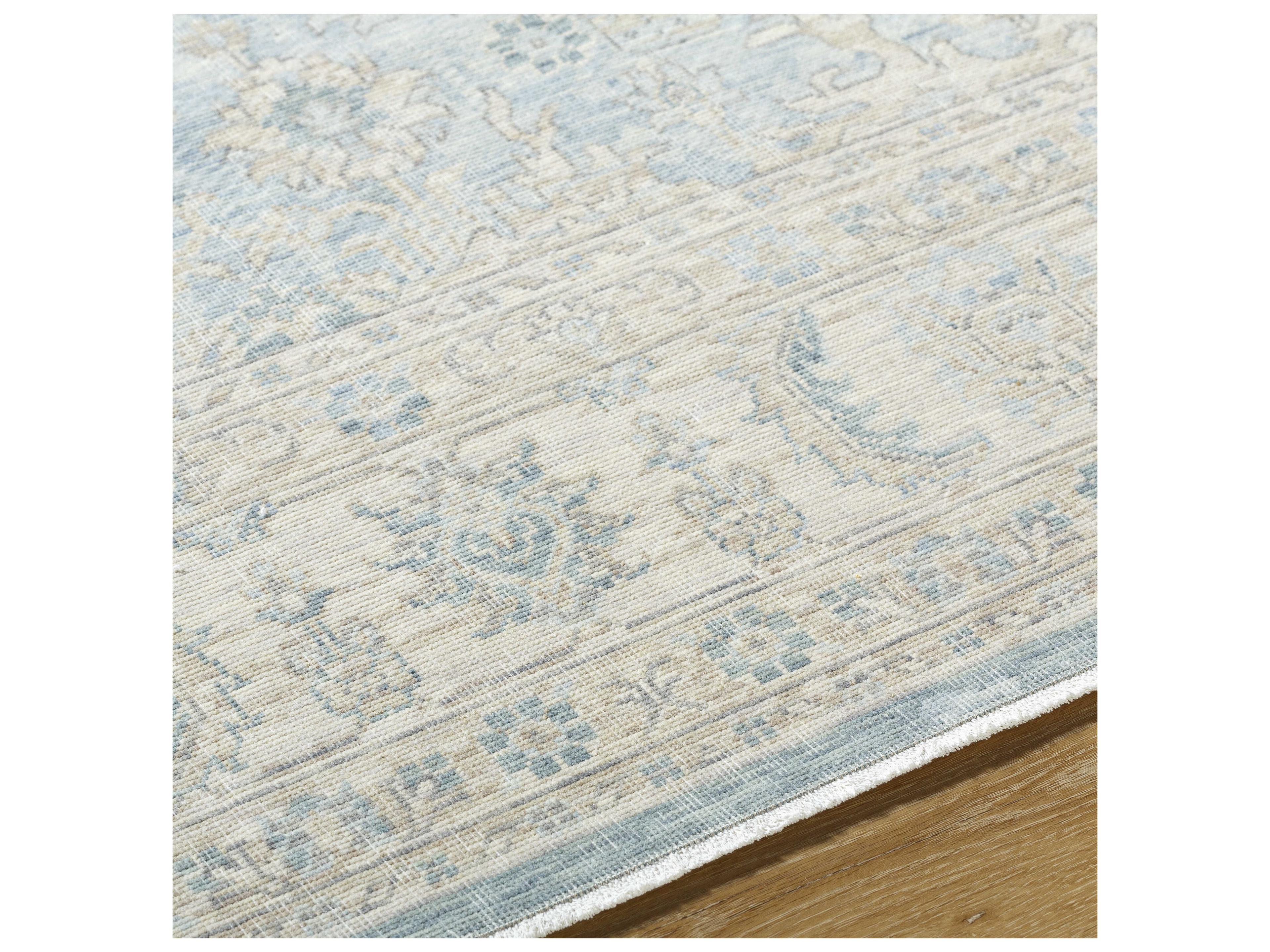 Surya Once Upon A Time Bordered Runner Area Rug