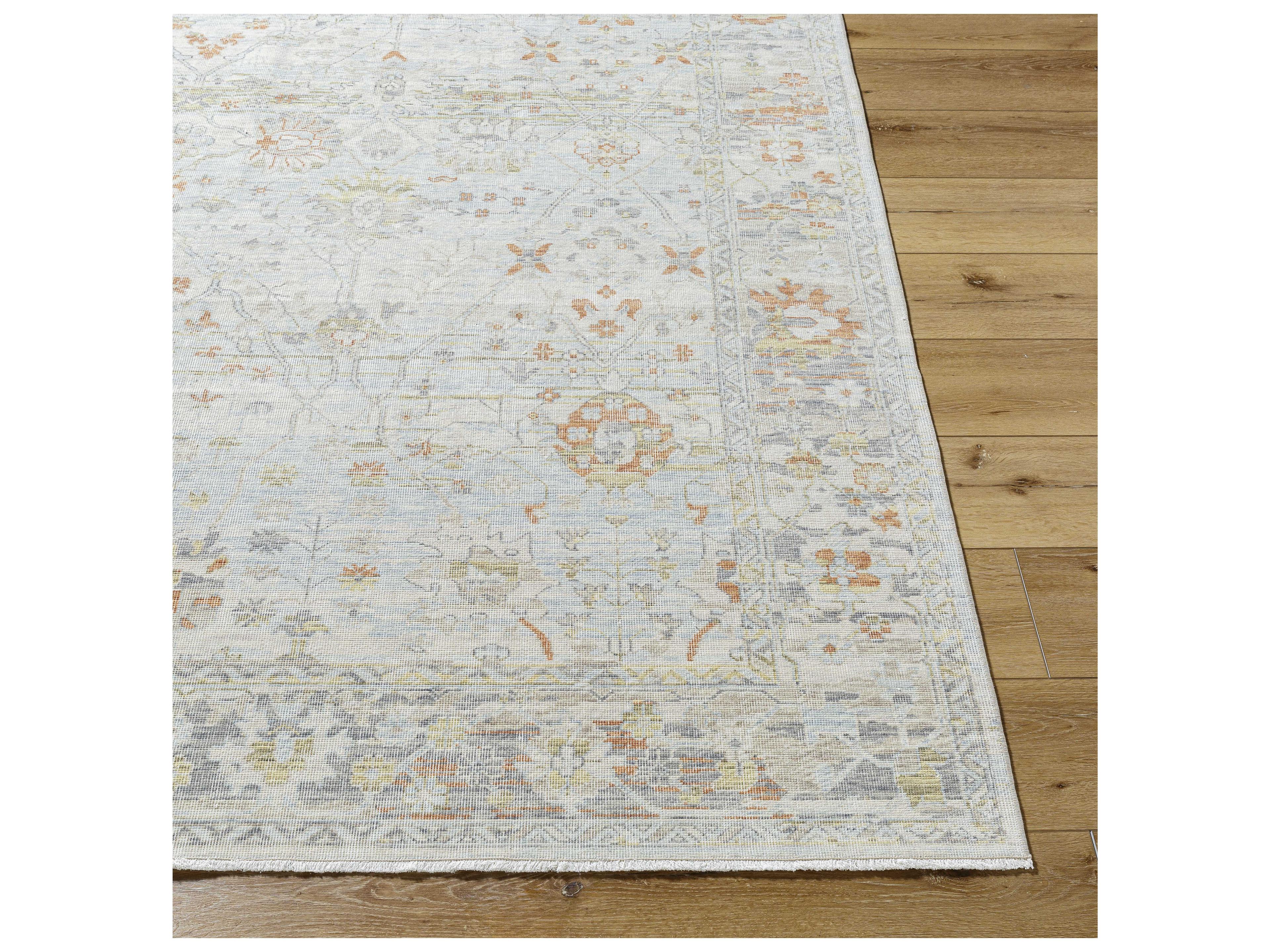 Surya Once Upon A Time Bordered Runner Area Rug