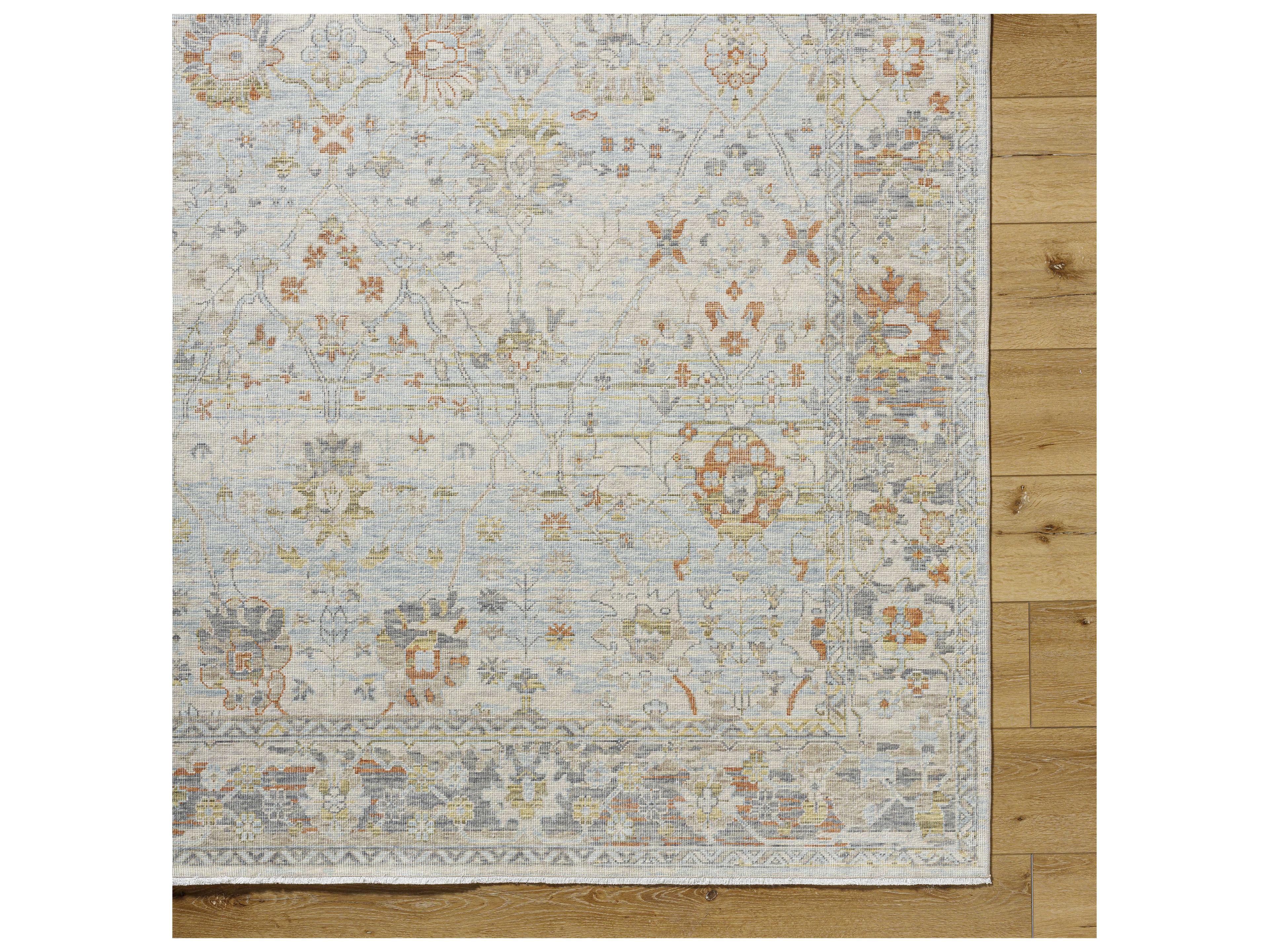 Surya Once Upon A Time Bordered Runner Area Rug