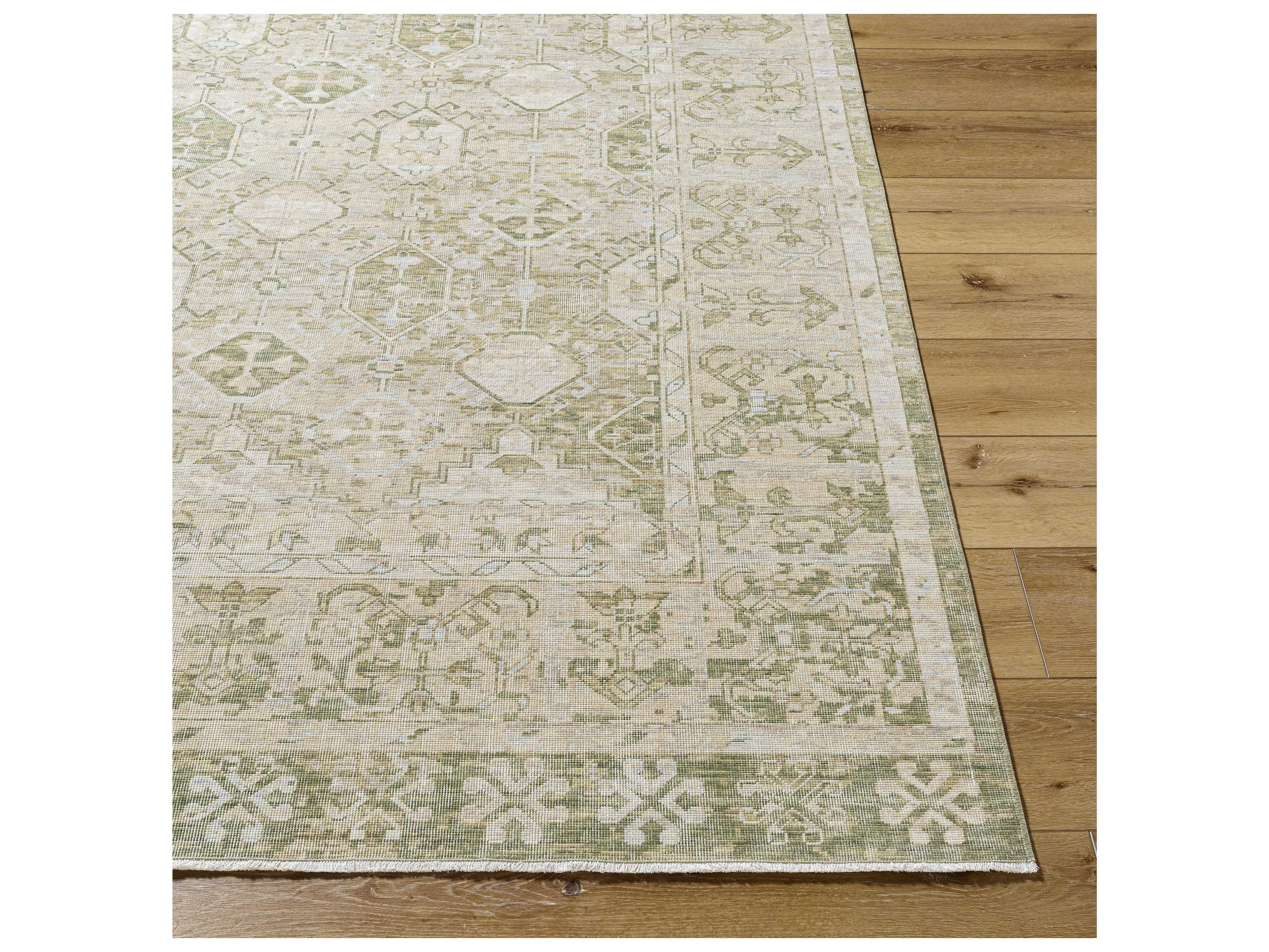 Surya Once Upon A Time Bordered Runner Area Rug