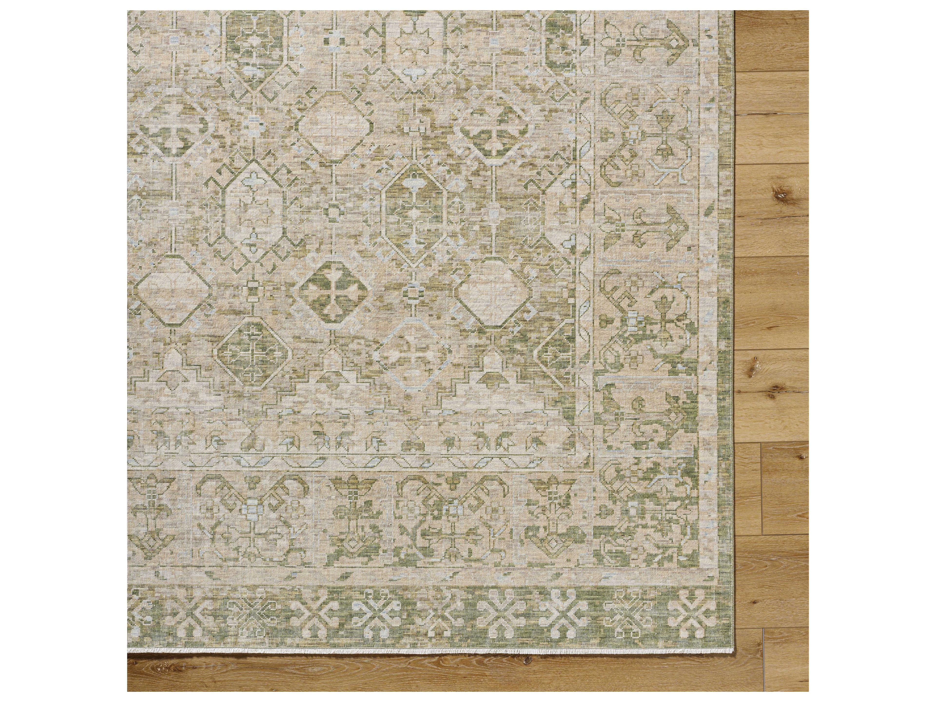 Surya Once Upon A Time Bordered Runner Area Rug