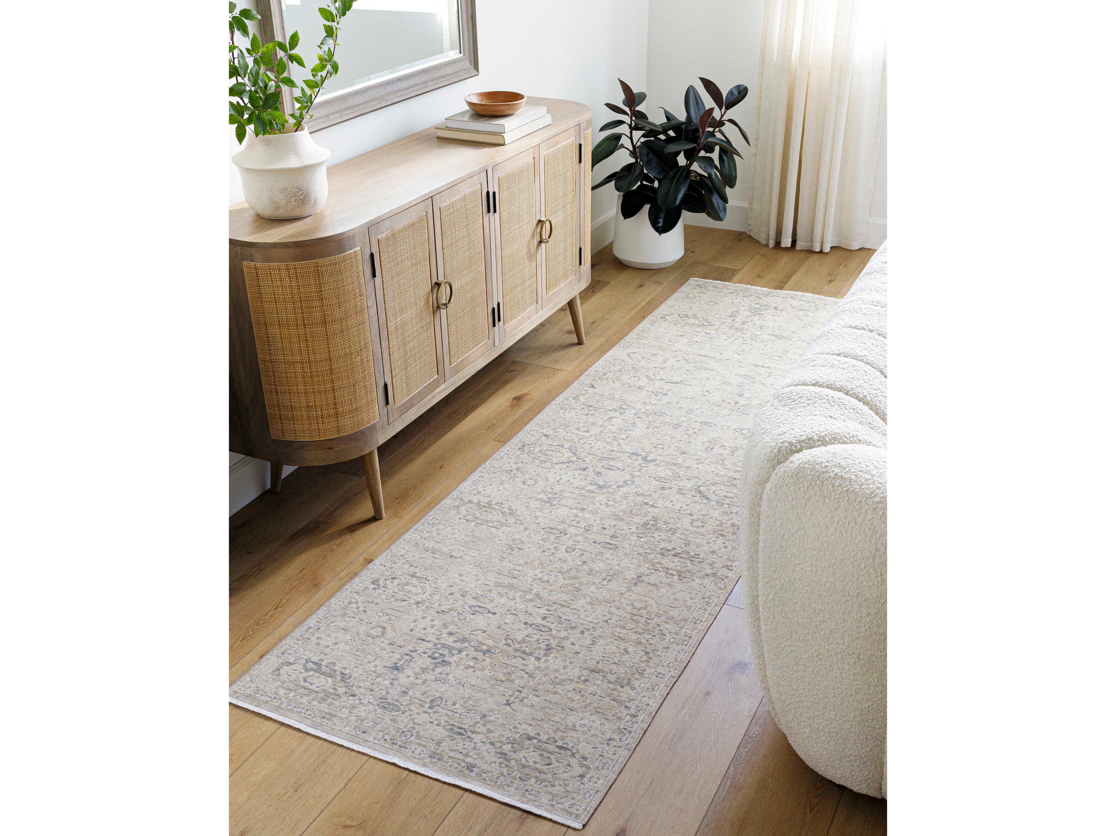 Surya Once Upon A Time Floral Runner Area Rug