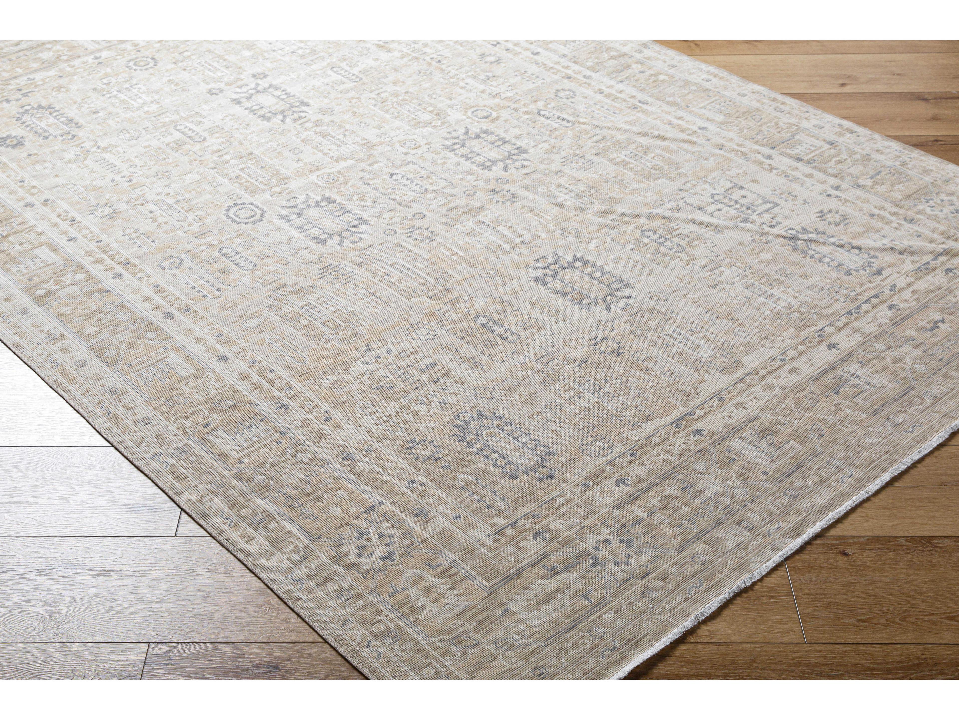 Surya Once Upon A Time Bordered Runner Area Rug