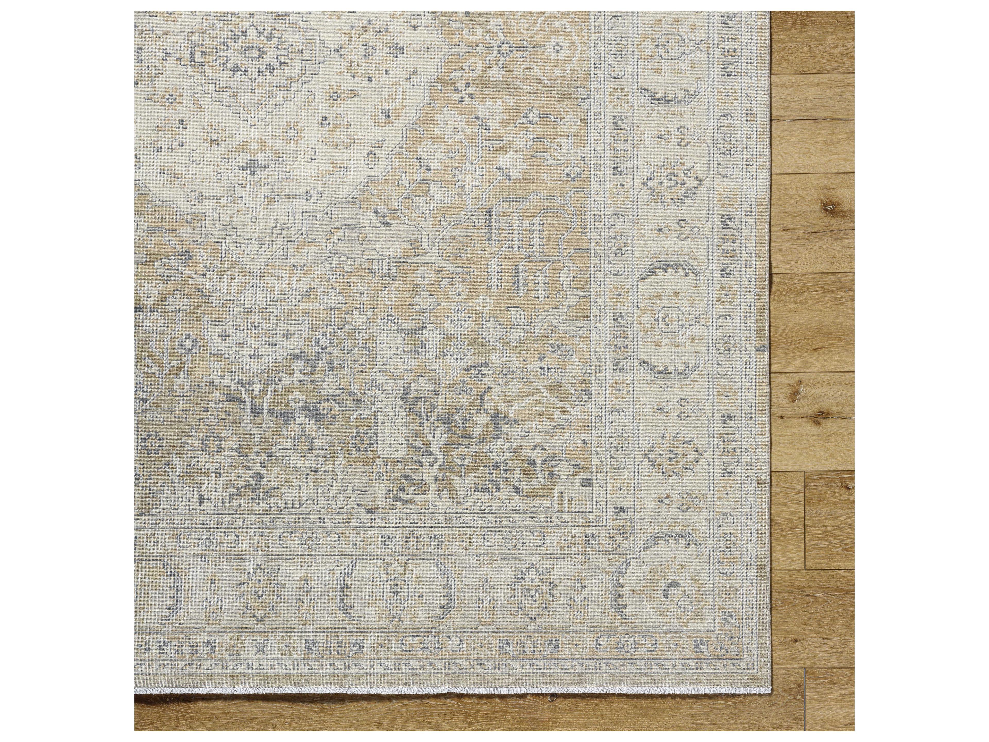 Surya Once Upon A Time Bordered Runner Area Rug