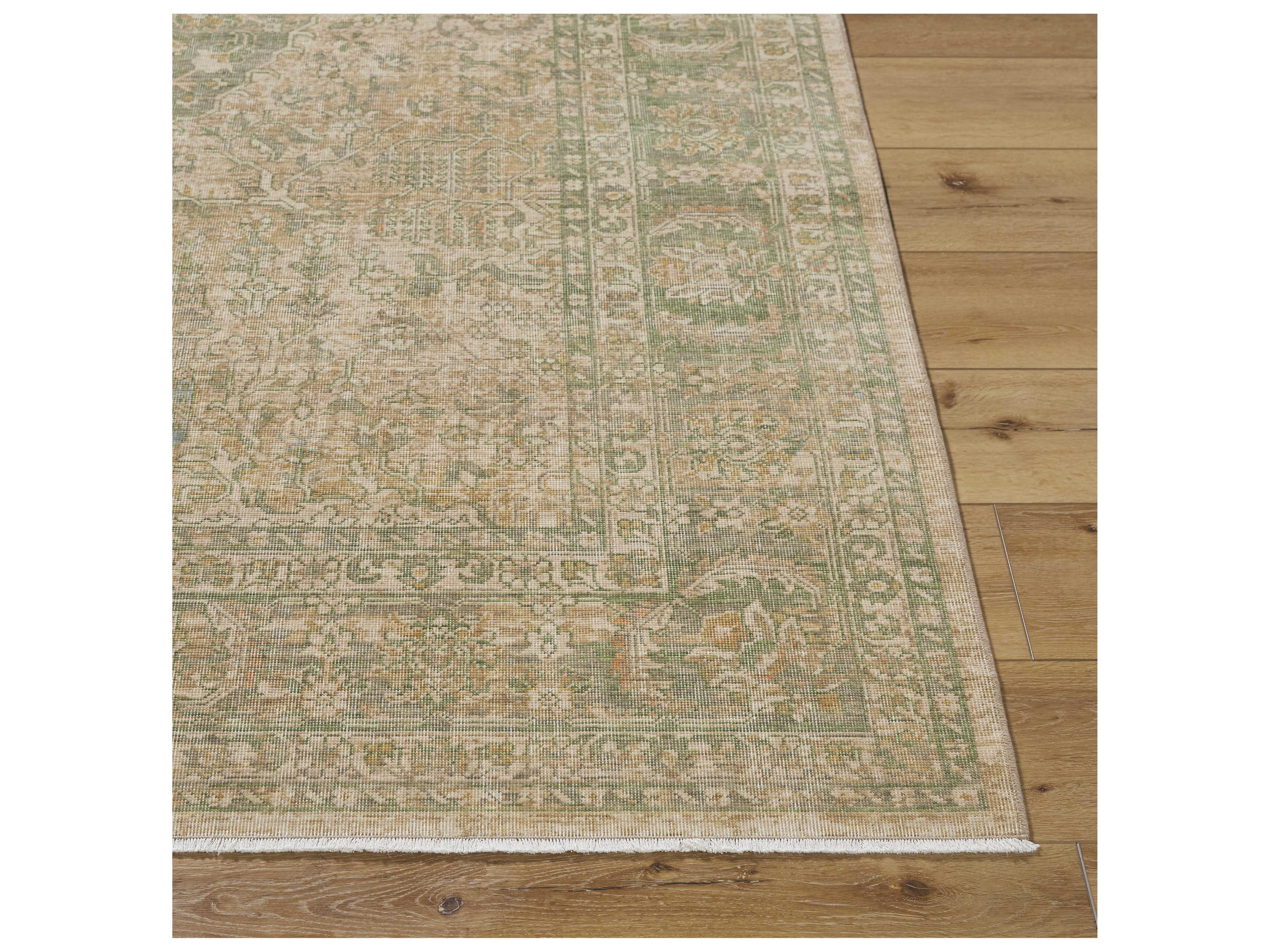 Surya Once Upon A Time Bordered Runner Area Rug