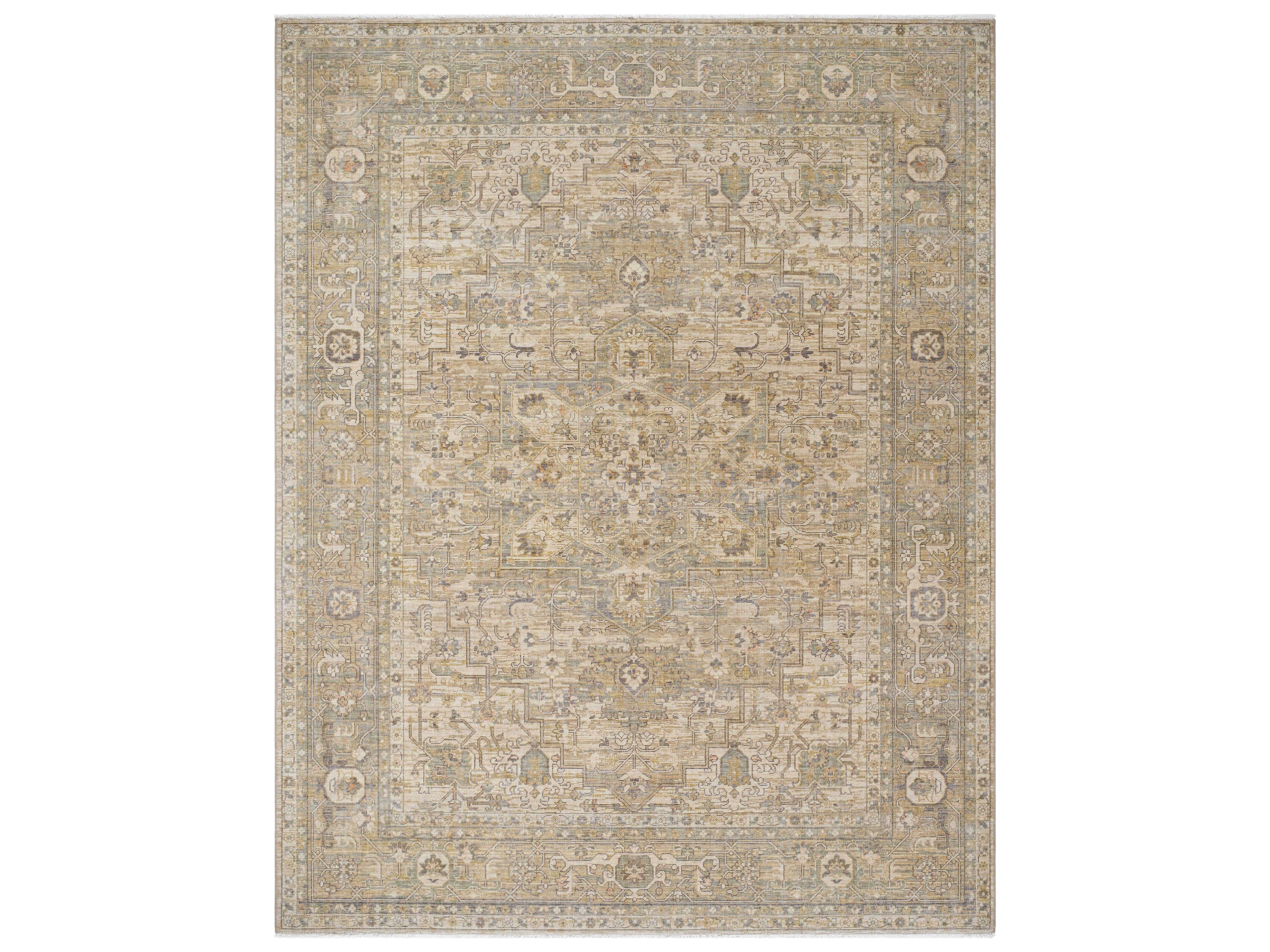 Surya Once Upon A Time Bordered Runner Area Rug