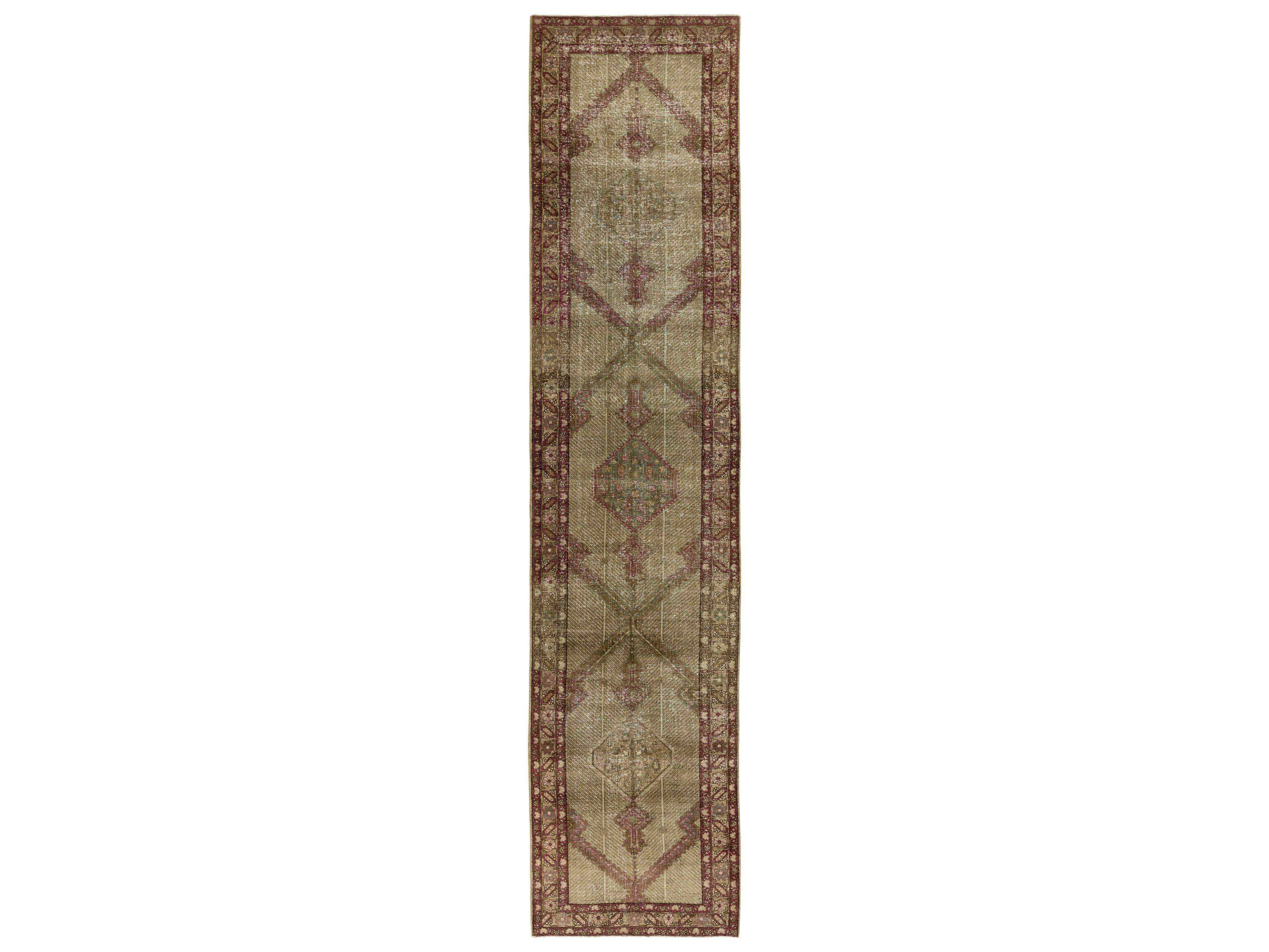 Surya Antique One Of A Kind Oriental Runner Area Rug