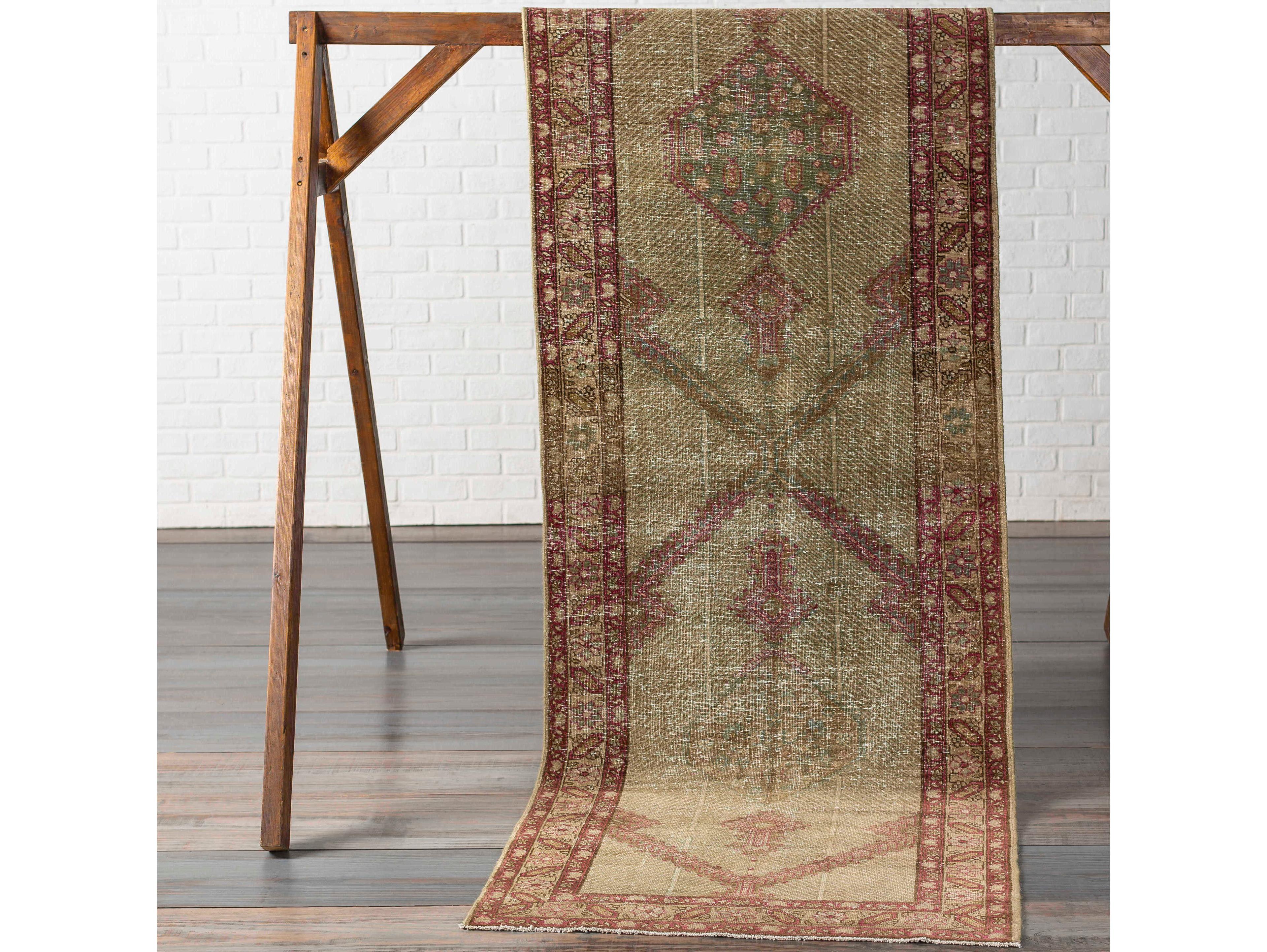Surya Antique One Of A Kind Oriental Runner Area Rug