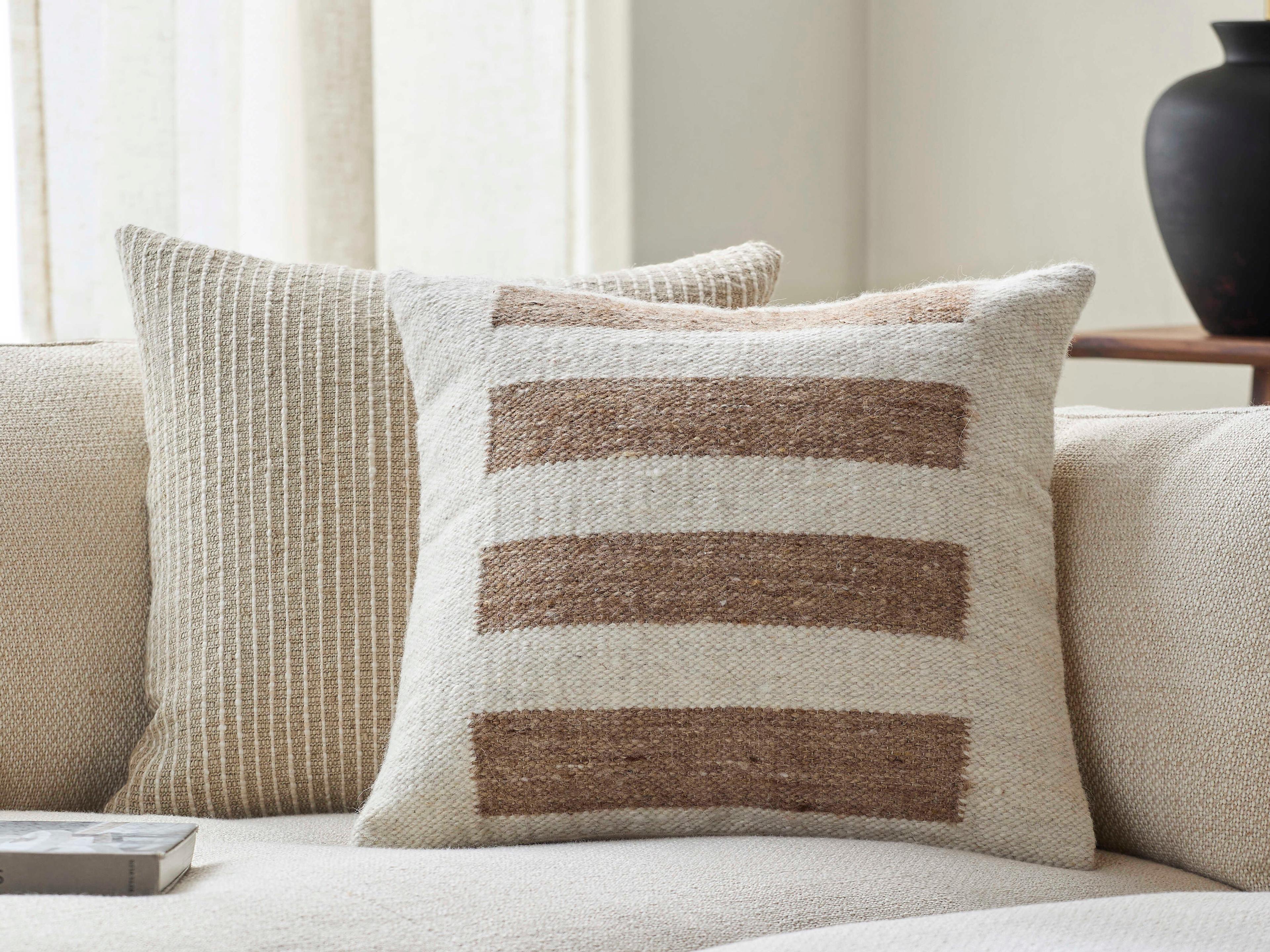 Surya Osmund Brown Pillow