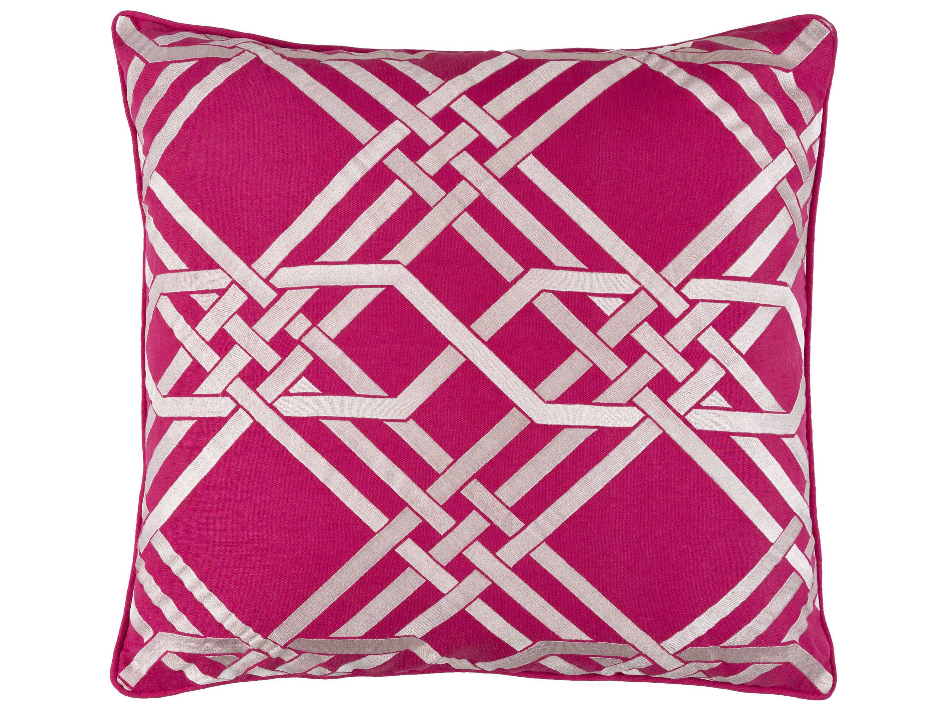 Surya Pagoda Fuchsia Pillow