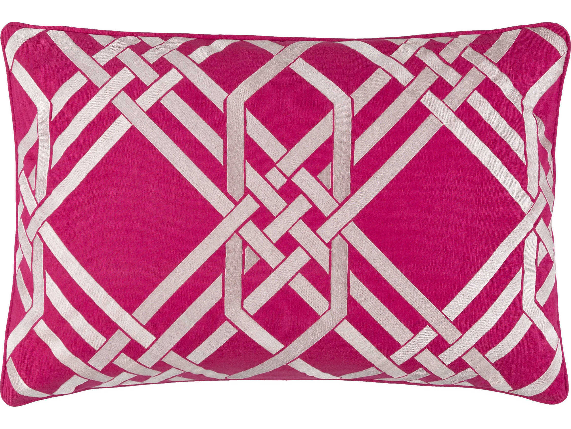 Surya Pagoda Fuchsia Pillow