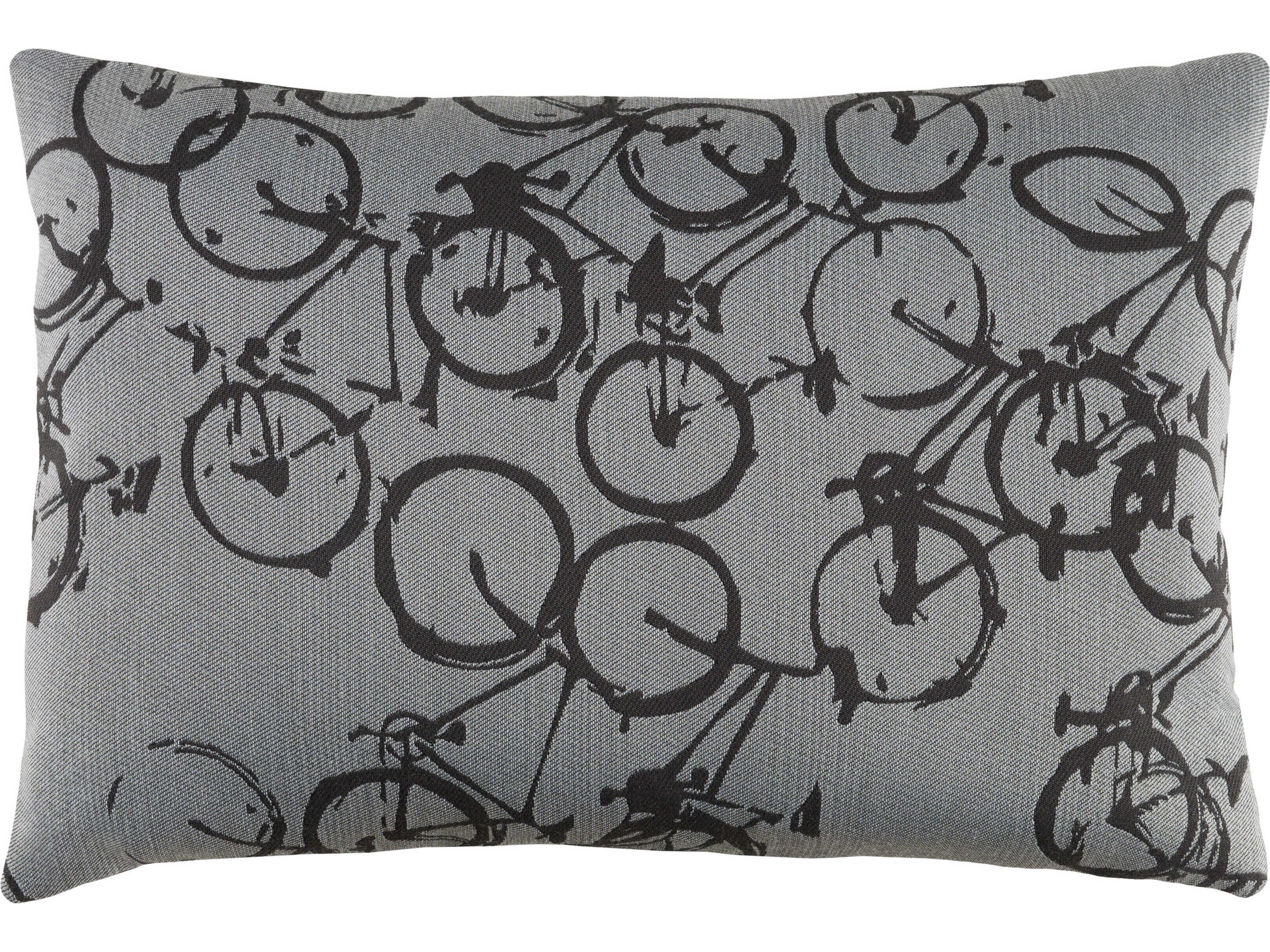 Surya Pedal Power Off-White Pillow