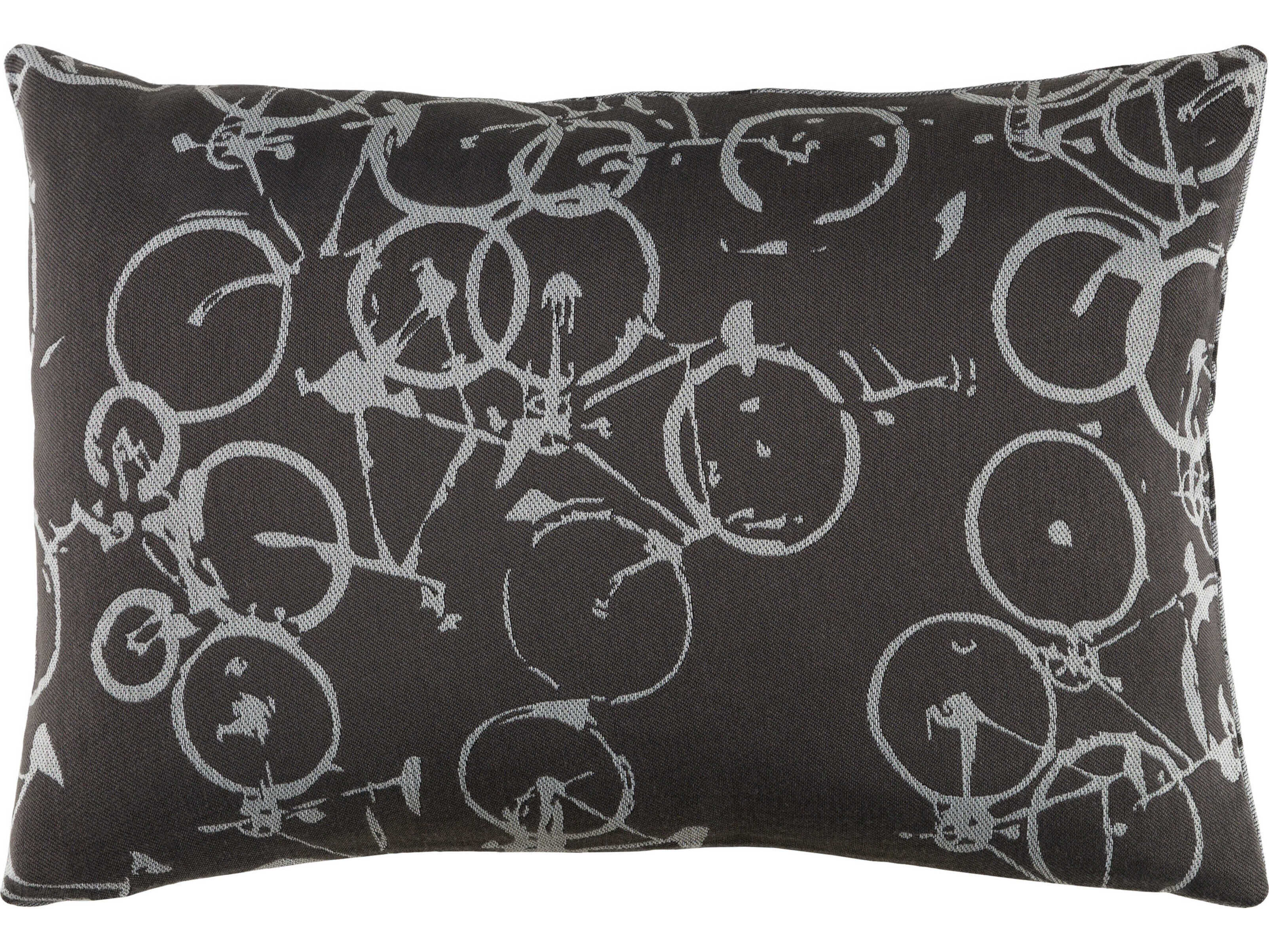 Surya Pedal Power Off-White Pillow