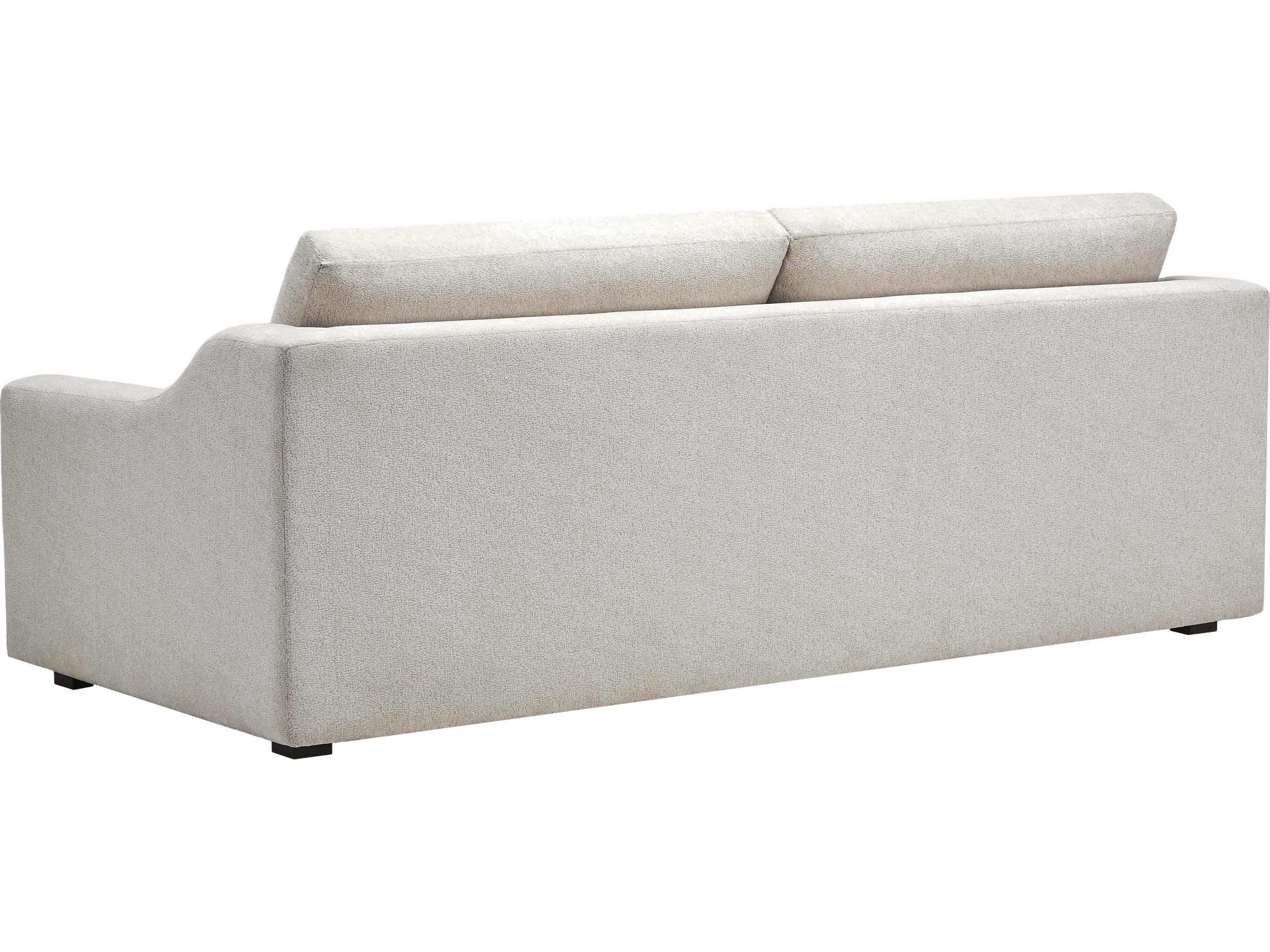Surya Pedersen Brown Upholstered Sofa