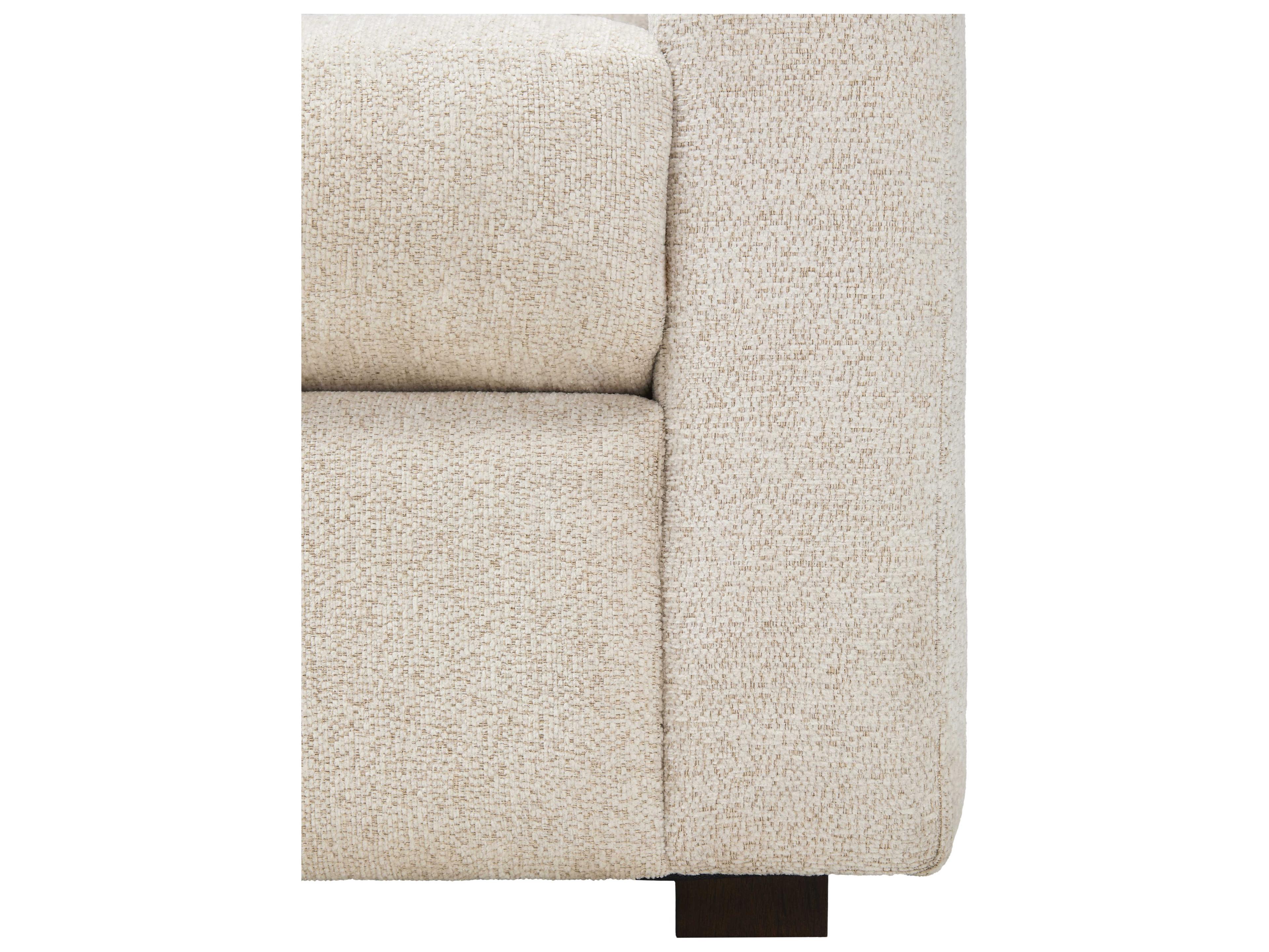 Surya Pedersen Brown Upholstered Sofa