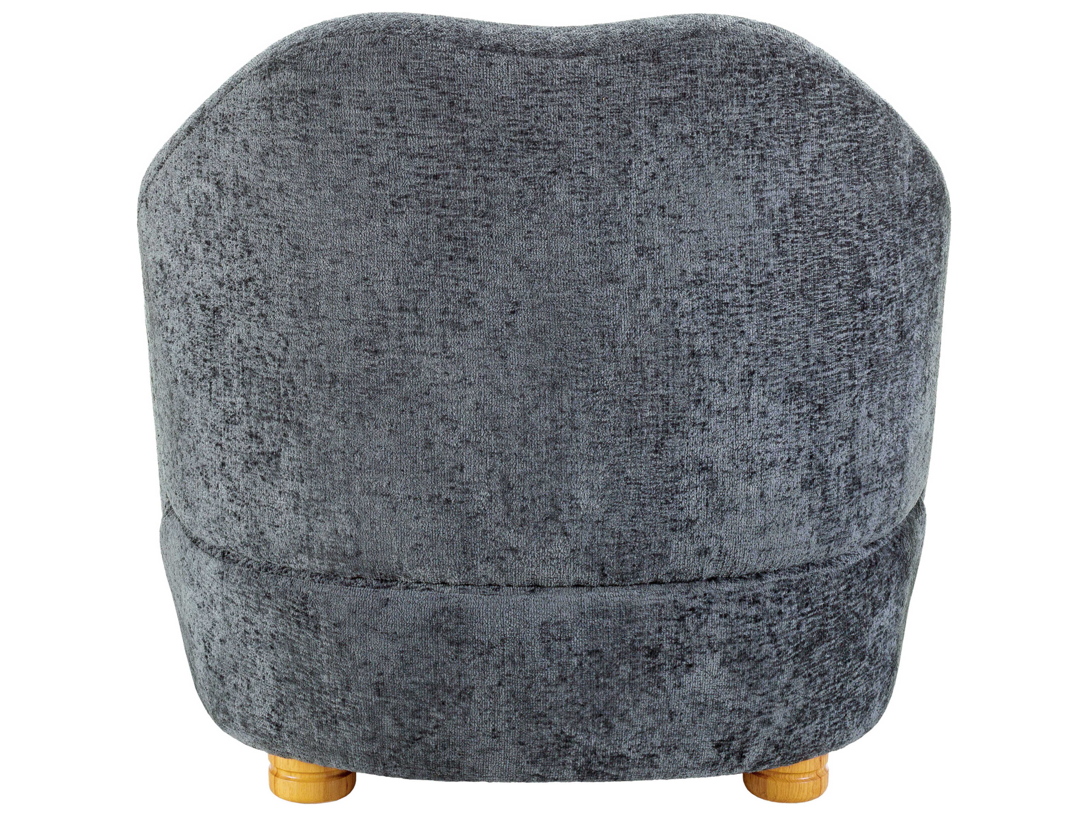 Surya Perch Gray Accent Chair